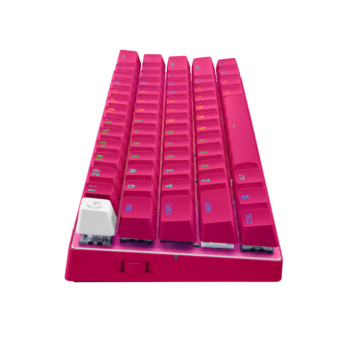 3 Logitech G Pro X 60 LIGHTSPEED Gaming Keyboard - Magenta - Pink, 3 of 5