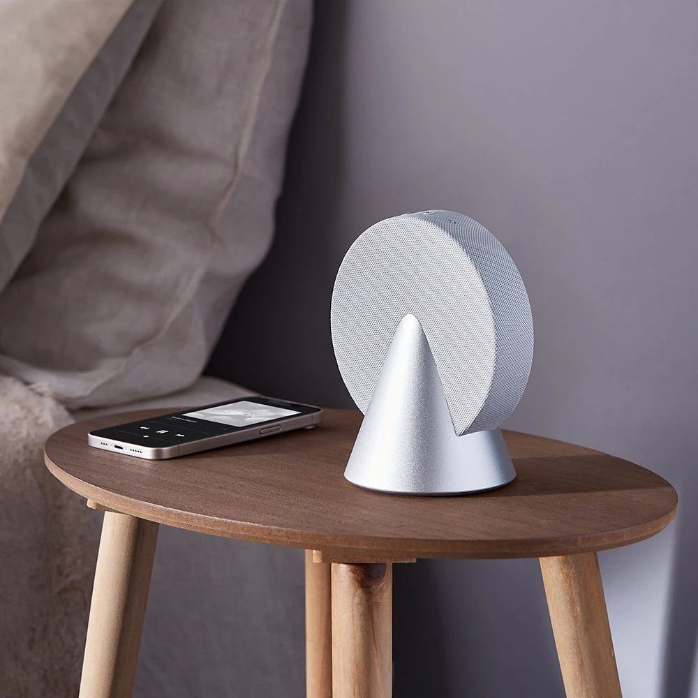 4 Lexon Conic 360 Bluetooth Speaker - Metallic, 4 of 9