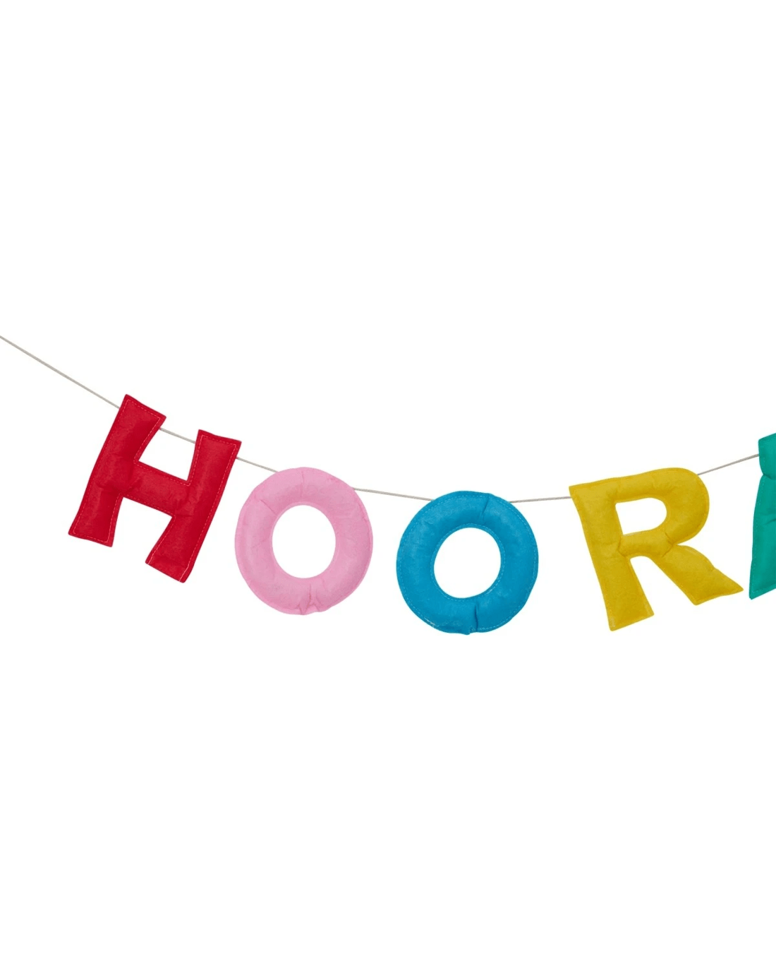 2 2m Hooray Felt Garland, 2 of 4