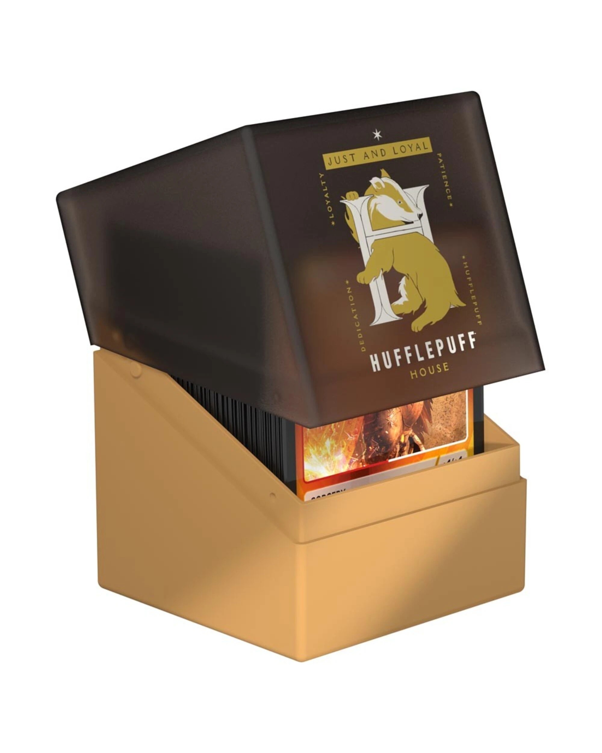 3 Ultimate Guard - Harry Potter "4 Houses" Boulder 100+ Deck Box - Hufflepuff, 3 of 5