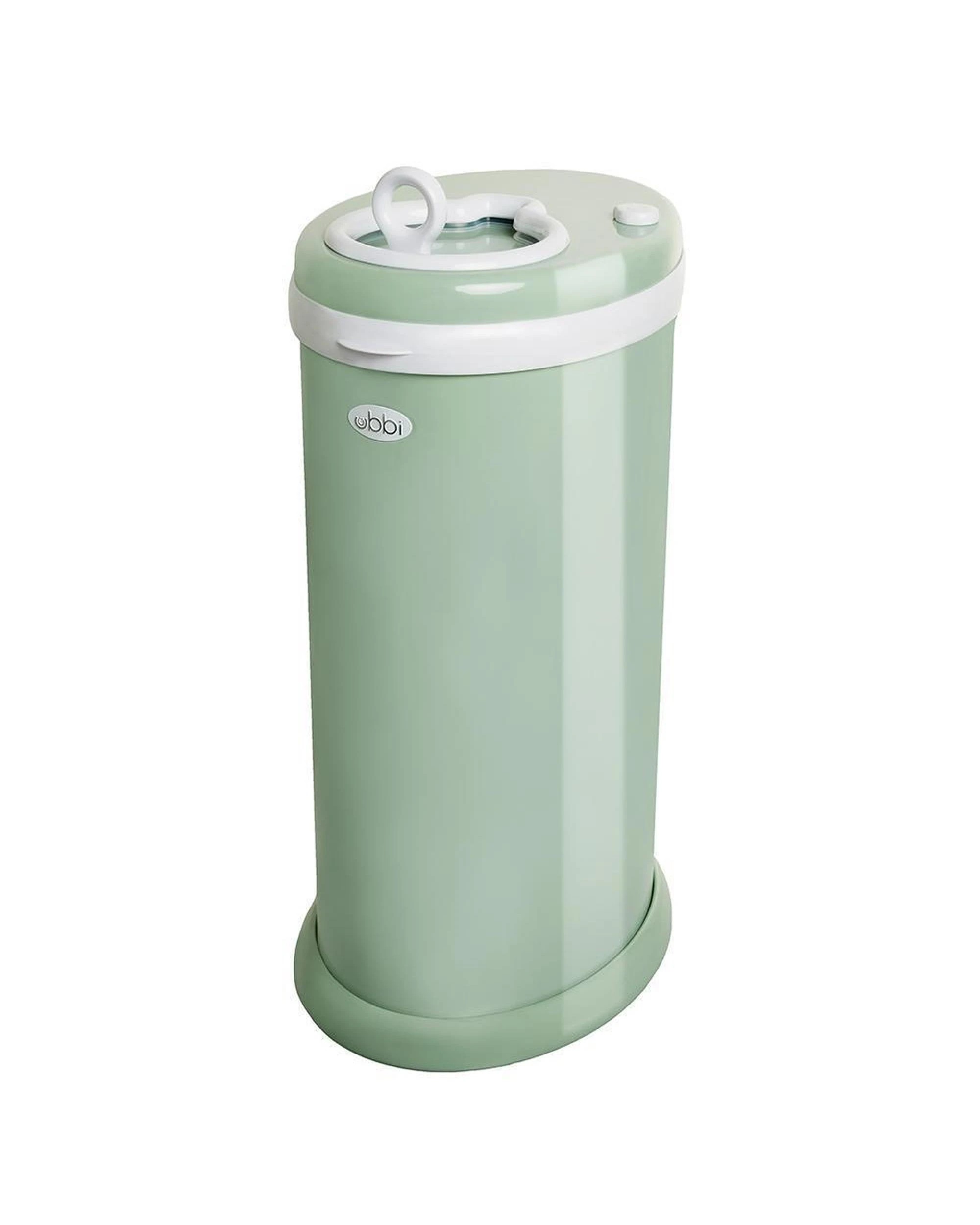 1 Ubbi Nappy Diaper Pail Bin  Sage Eco Friendly - Green, 1 of 3