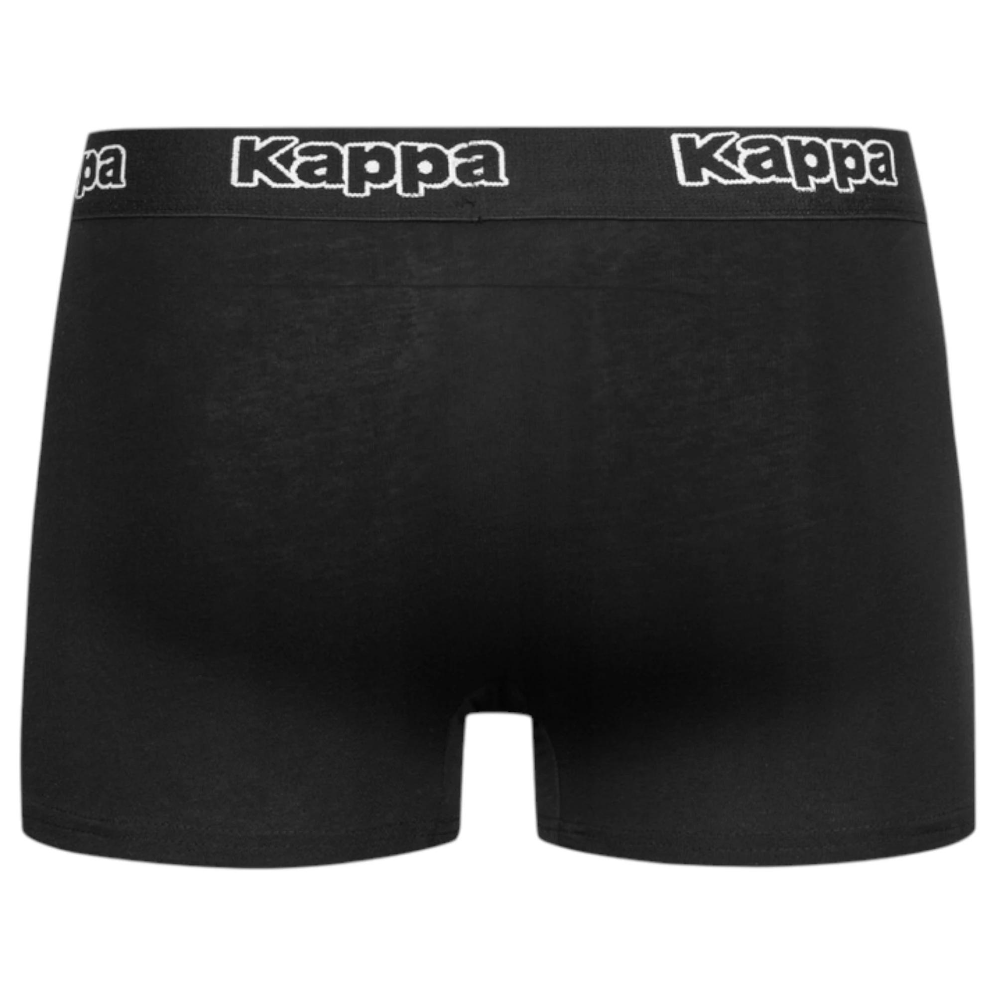 1 Kappa 2 Pack Mens Trunks Boxer Shorts Underwear BLACK/NAVY, 1 of 3