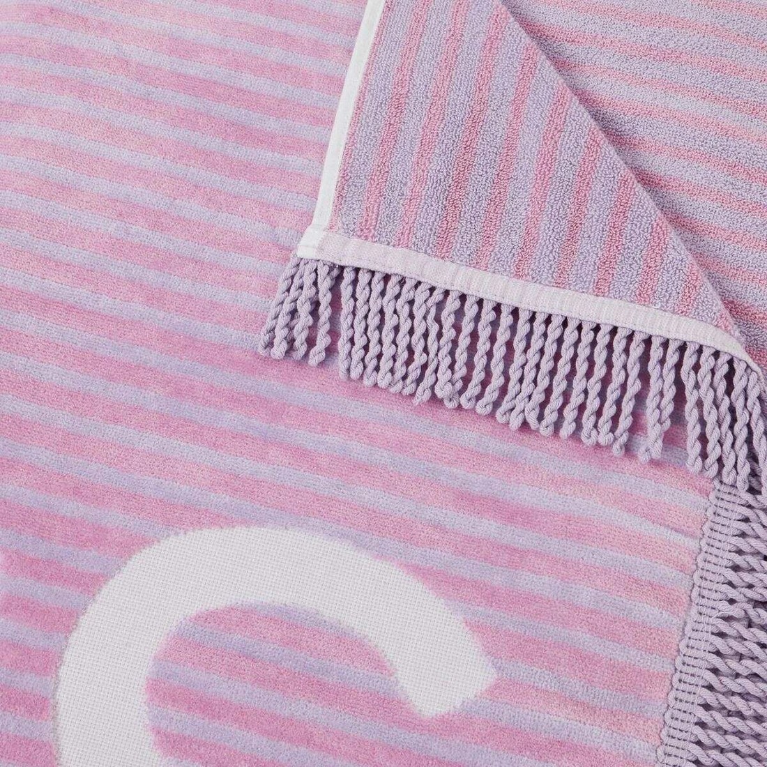 5 Large Cotton Beach Towel - Pink, 5 of 6