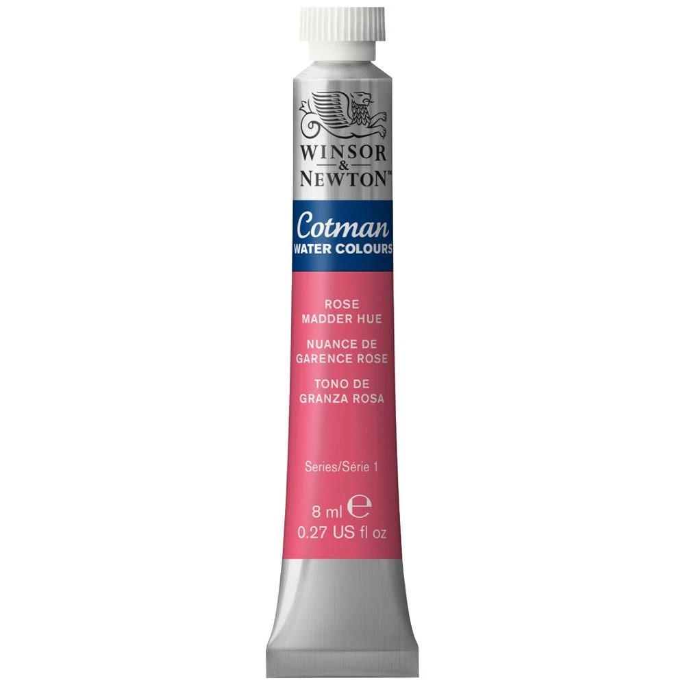 1 Winsor & Newton Cotman Watercolour 8mL Rose Madder Hue, 1 of 1