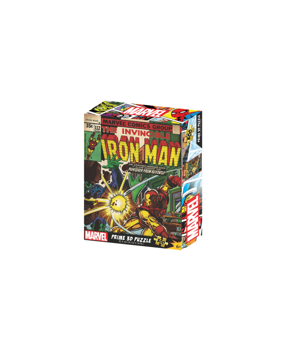 PRIME 3D Lenticular 300pce Marvel Comic Cover Puzzles - Assorted - Multi
