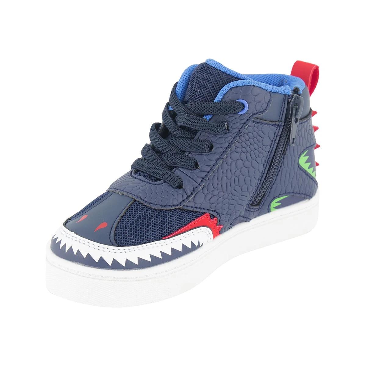 3 Junior Casual Shoes Dino Navy, 3 of 5