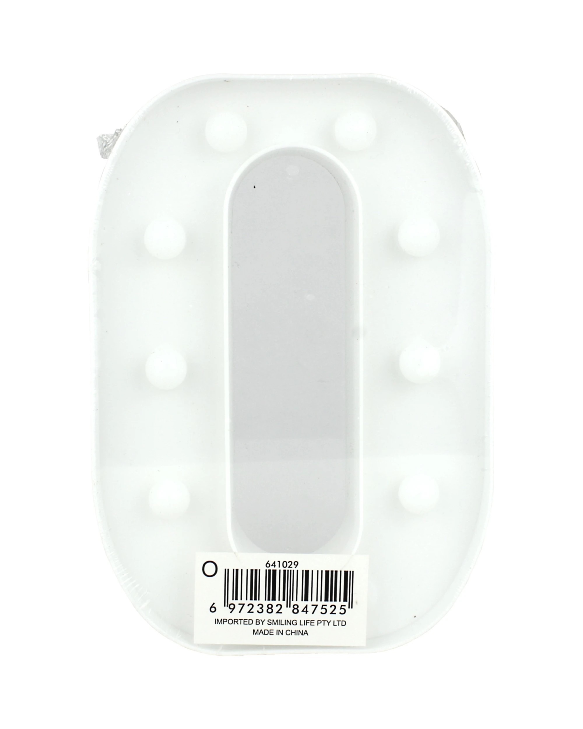 2 Partyrama LED Light Up Letter O White, 2 of 3