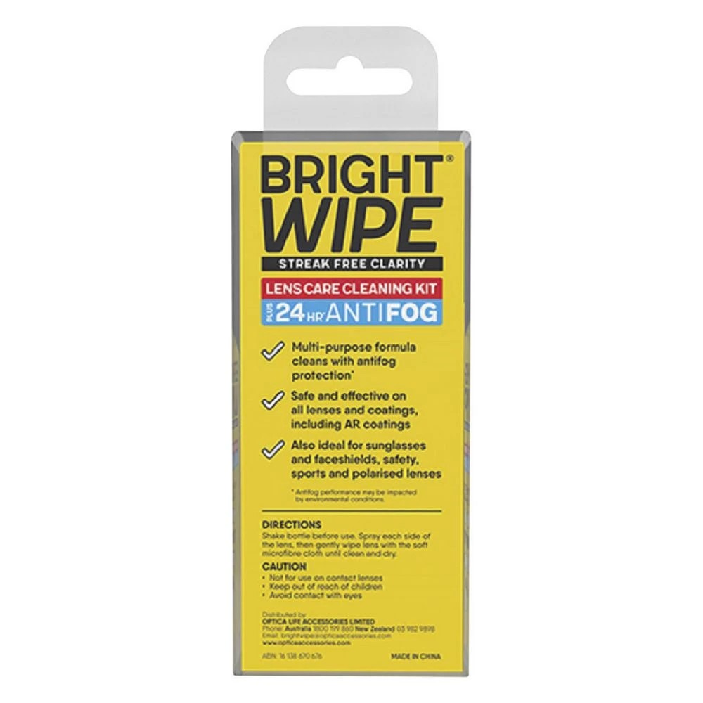 4 Brightwipe Antifog Lens Care Cleaning Kit 30mL, 4 of 4