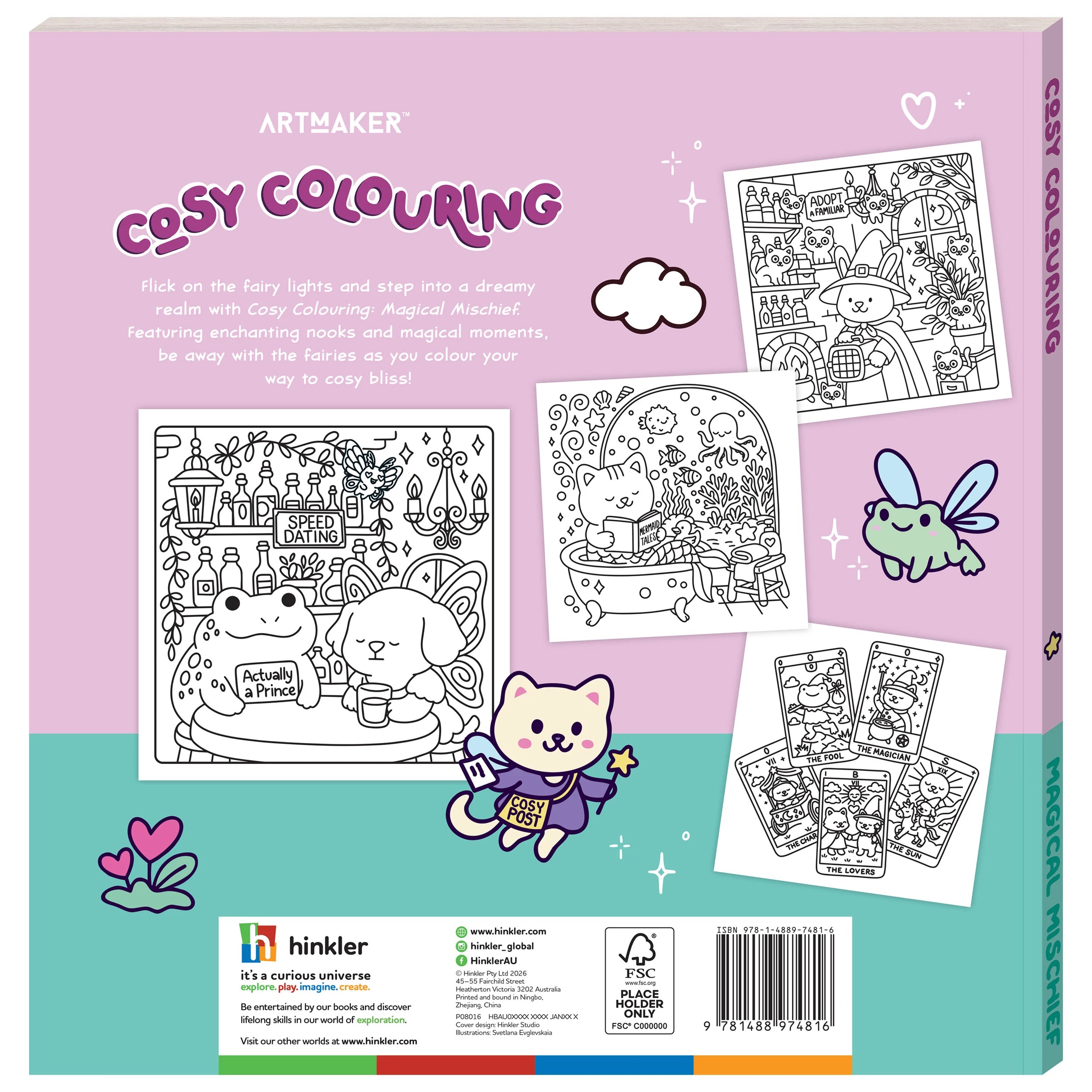 2 Cosy Colouring Magical Mischief - Book, 2 of 4