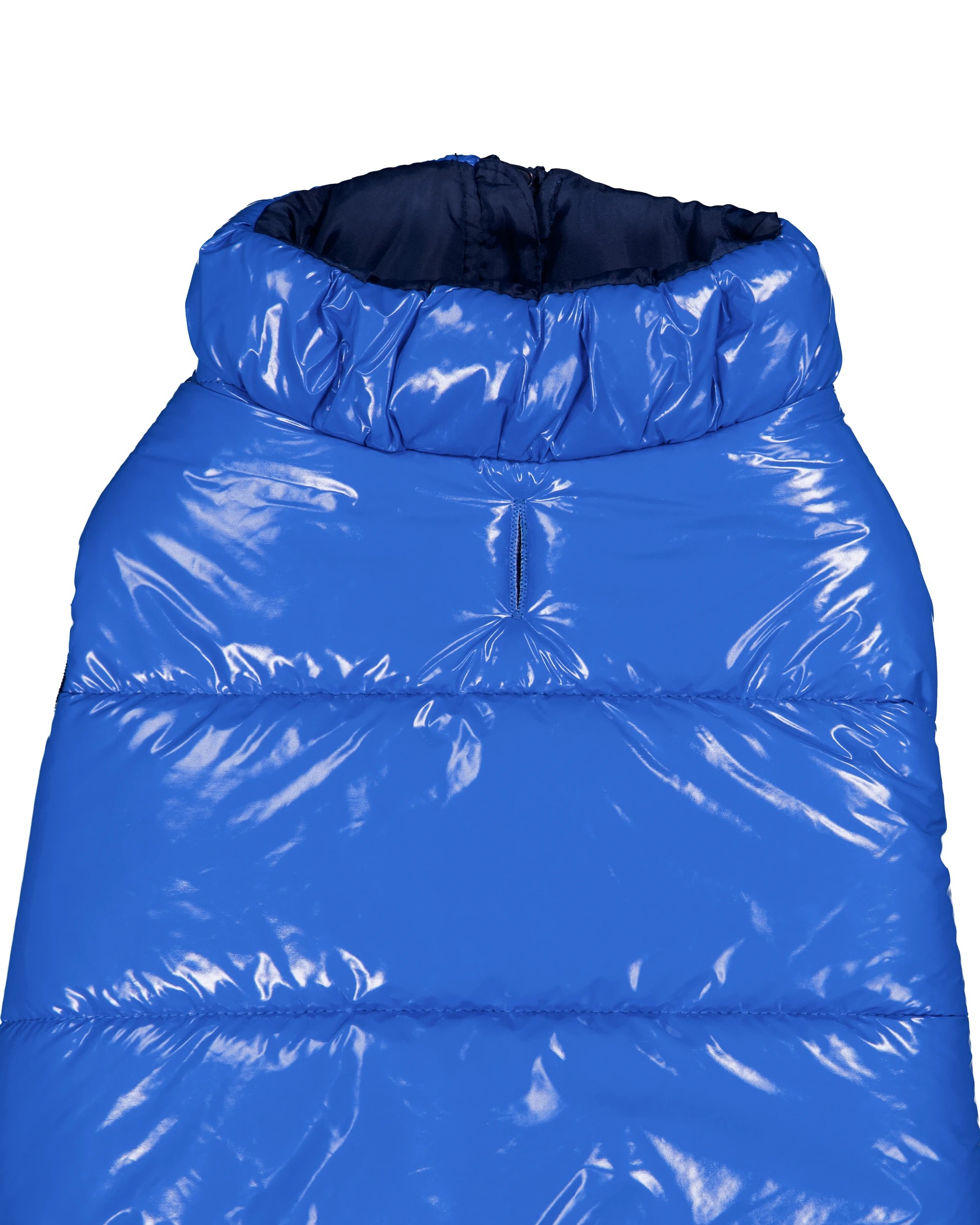 9 Pet Shine Puffer - Medium, Blue and Navy, 9 of 10