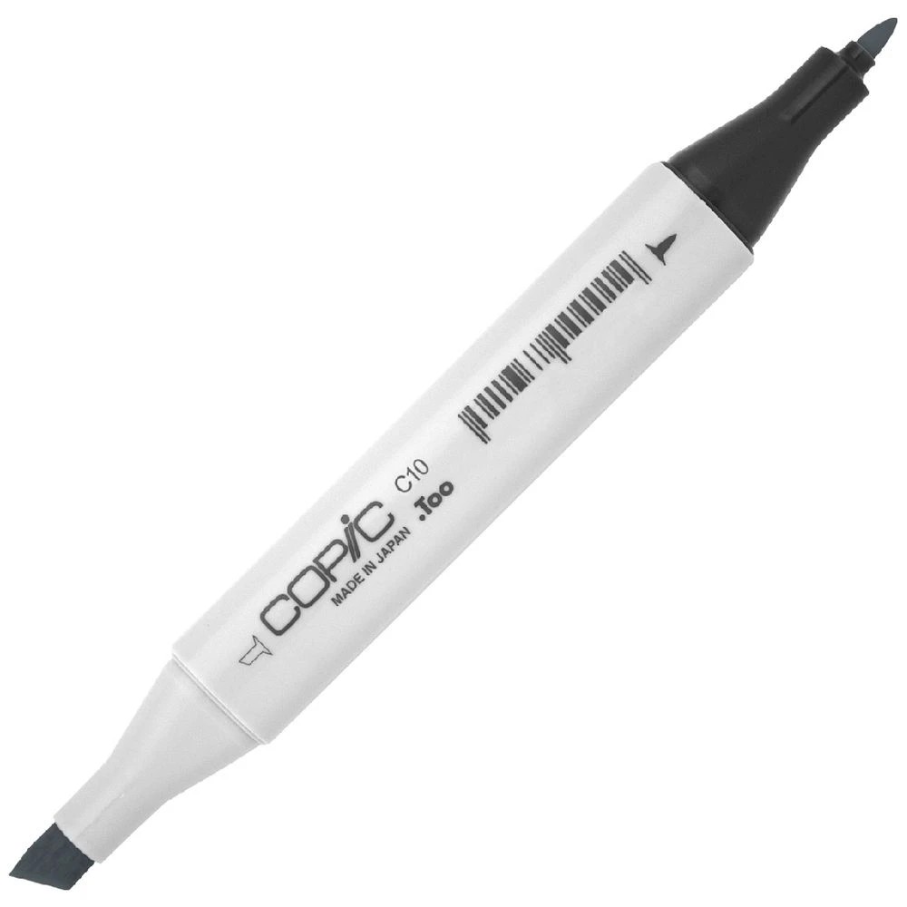 1 Copic Classic Original Dual Nib Marker C10 Cool Grey, 1 of 3