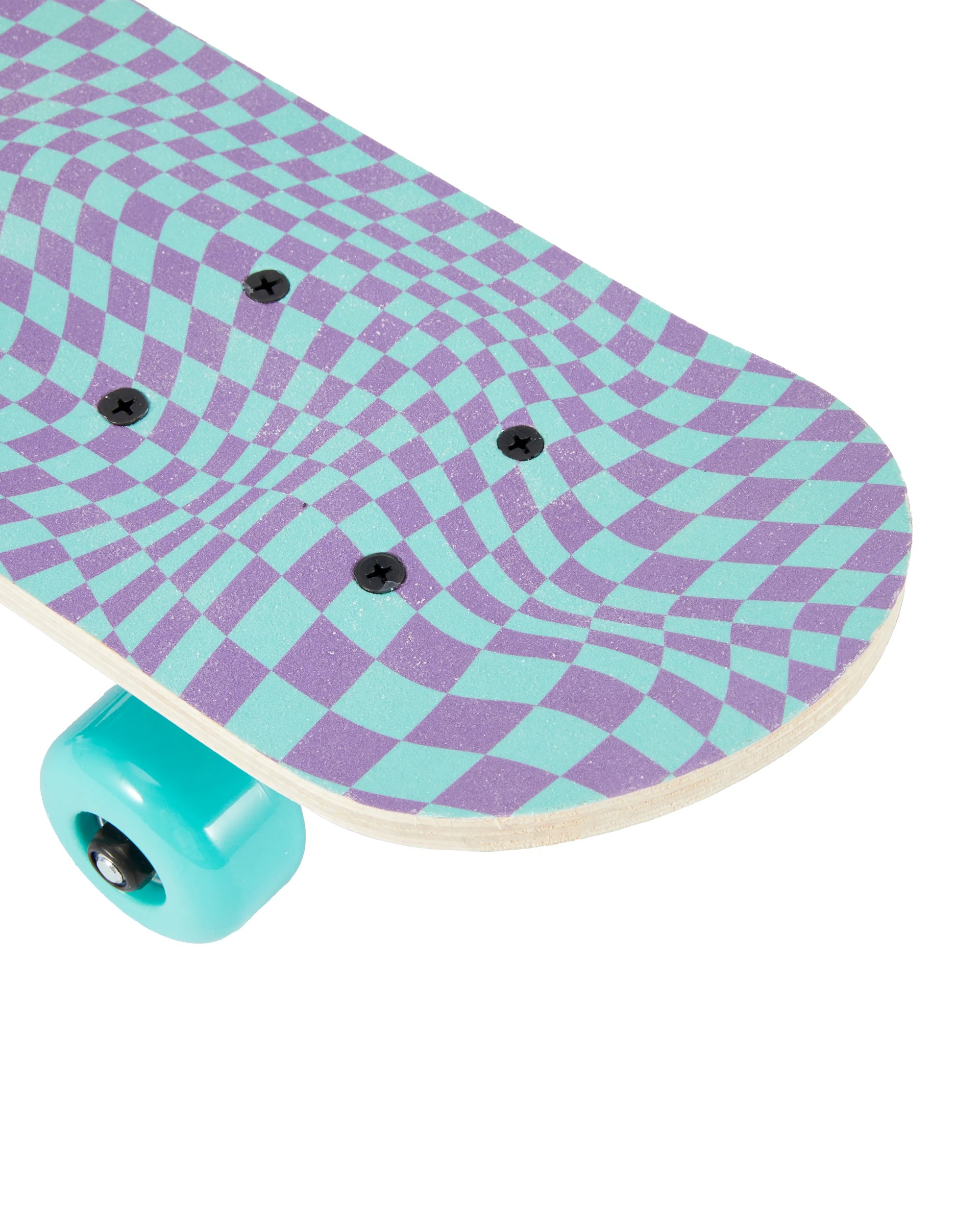 4 Mini Skateboard - Checkered, 4 of 6