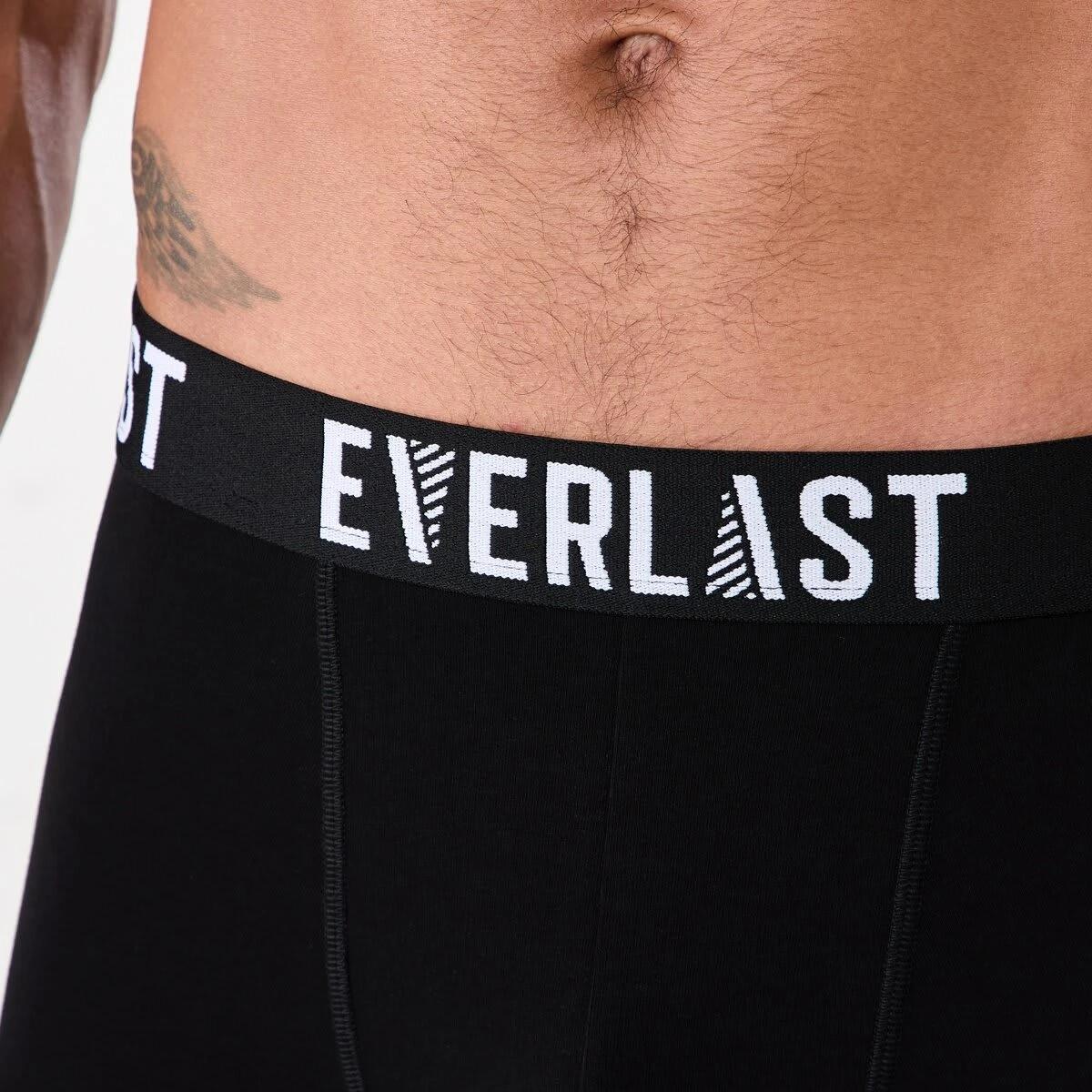 7 3 Pack Everlast Mens Workwear Trunks EVERLAST BLACK, 7 of 7