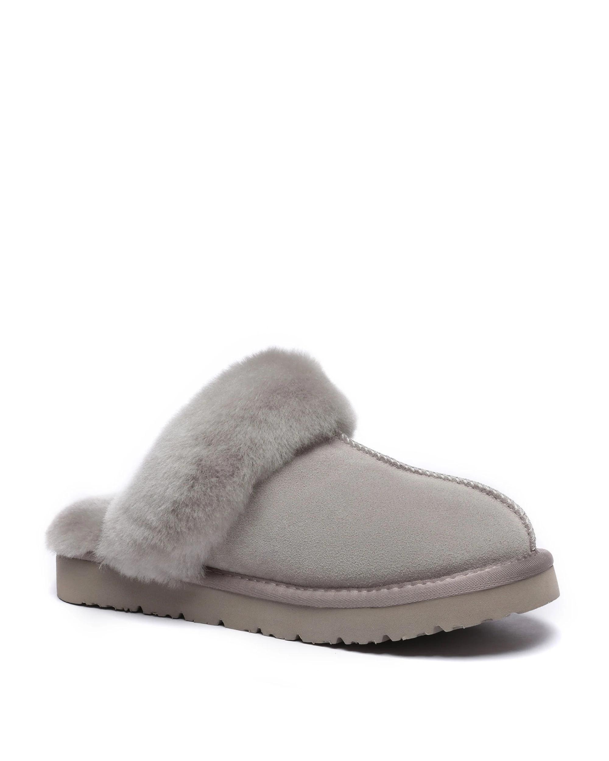 2 Australian Shepherd UGG Womens Muffin Slipper Special GOAT GREY, 2 of 5