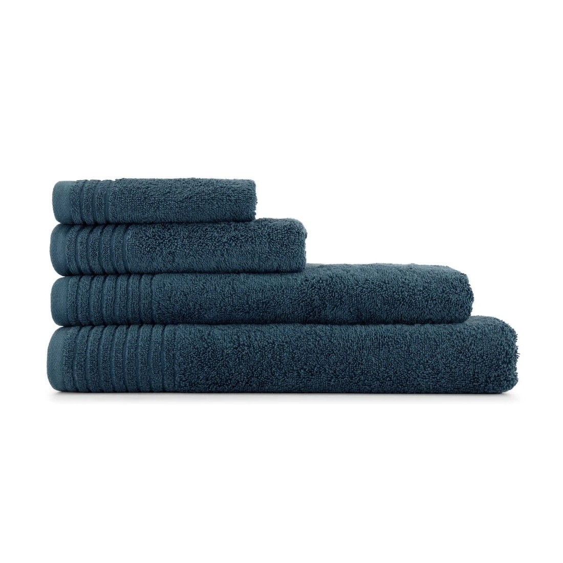 6 Edan Cotton Bath Towel - Teal, 6 of 6