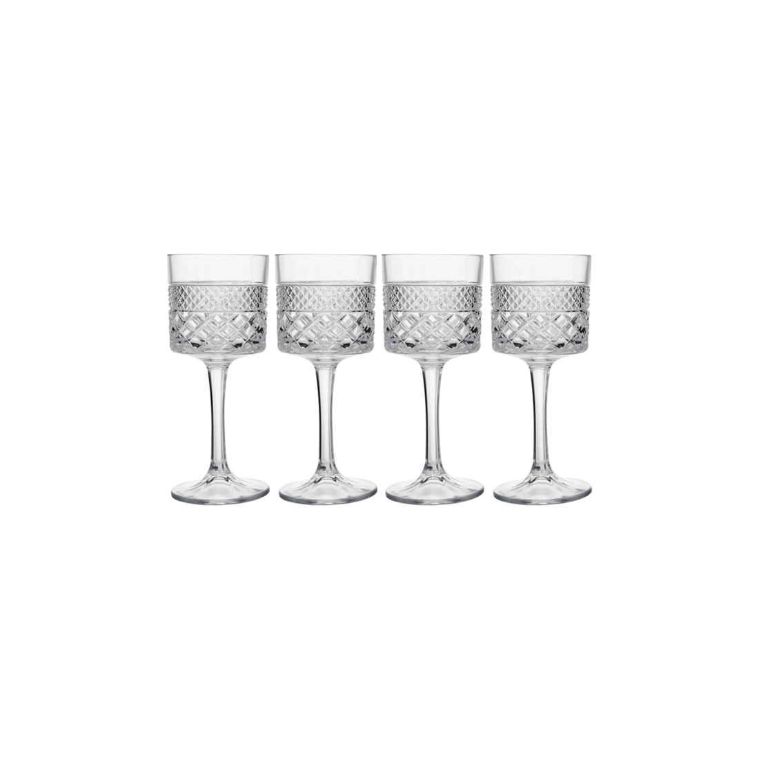 1 Maxwell & Williams 4pc Speakeasy Wine Glasses 350 Ml Drinkware Set For Home
 - Plain, 1 of 3