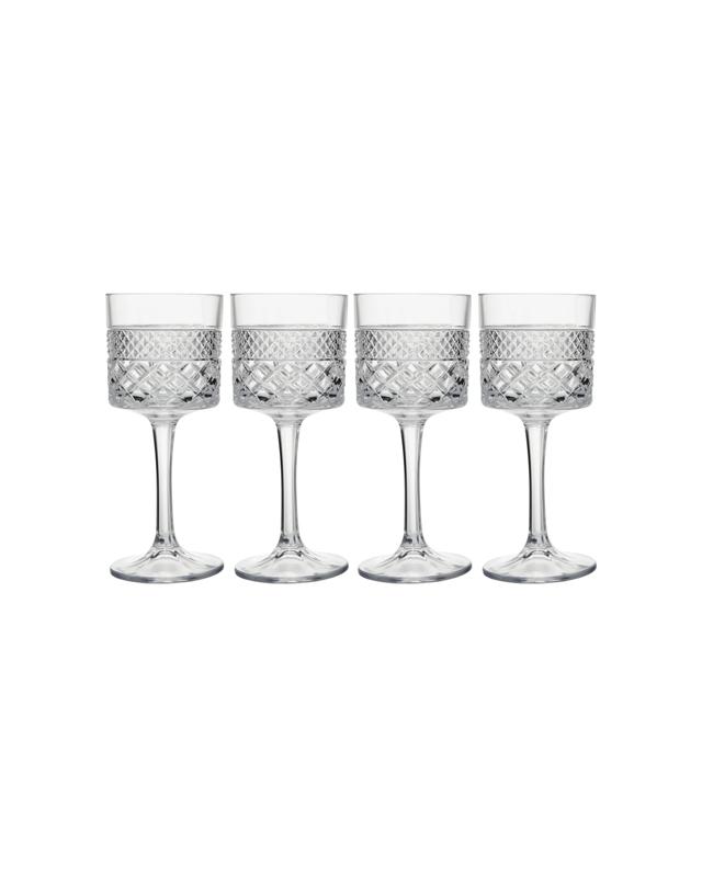 Maxwell & Williams 4pc Speakeasy Wine Glasses 350 Ml Drinkware Set For Home
 - P