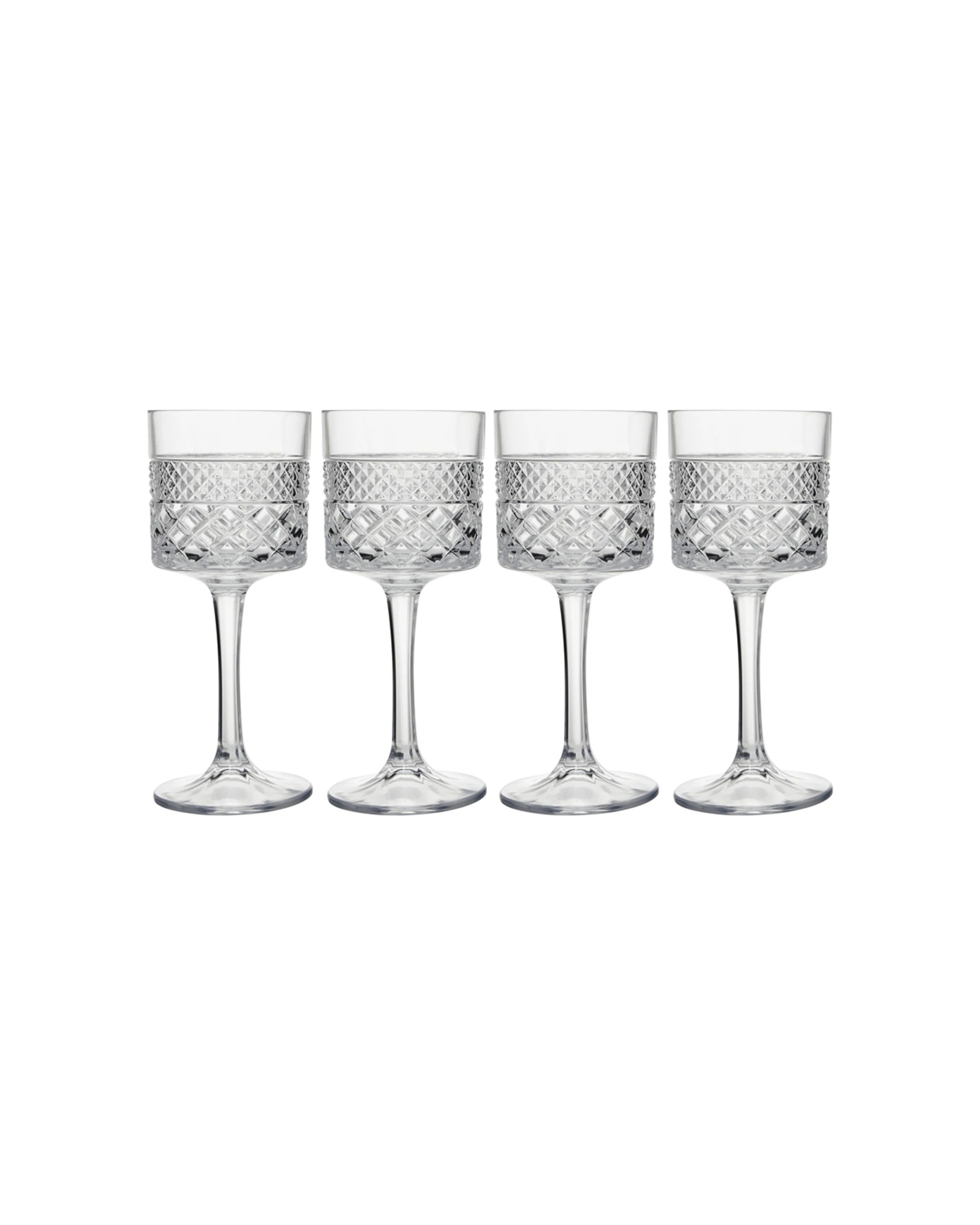1 Maxwell & Williams 4pc Speakeasy Wine Glasses 350 Ml Drinkware Set For Home
 - Plain, 1 of 3