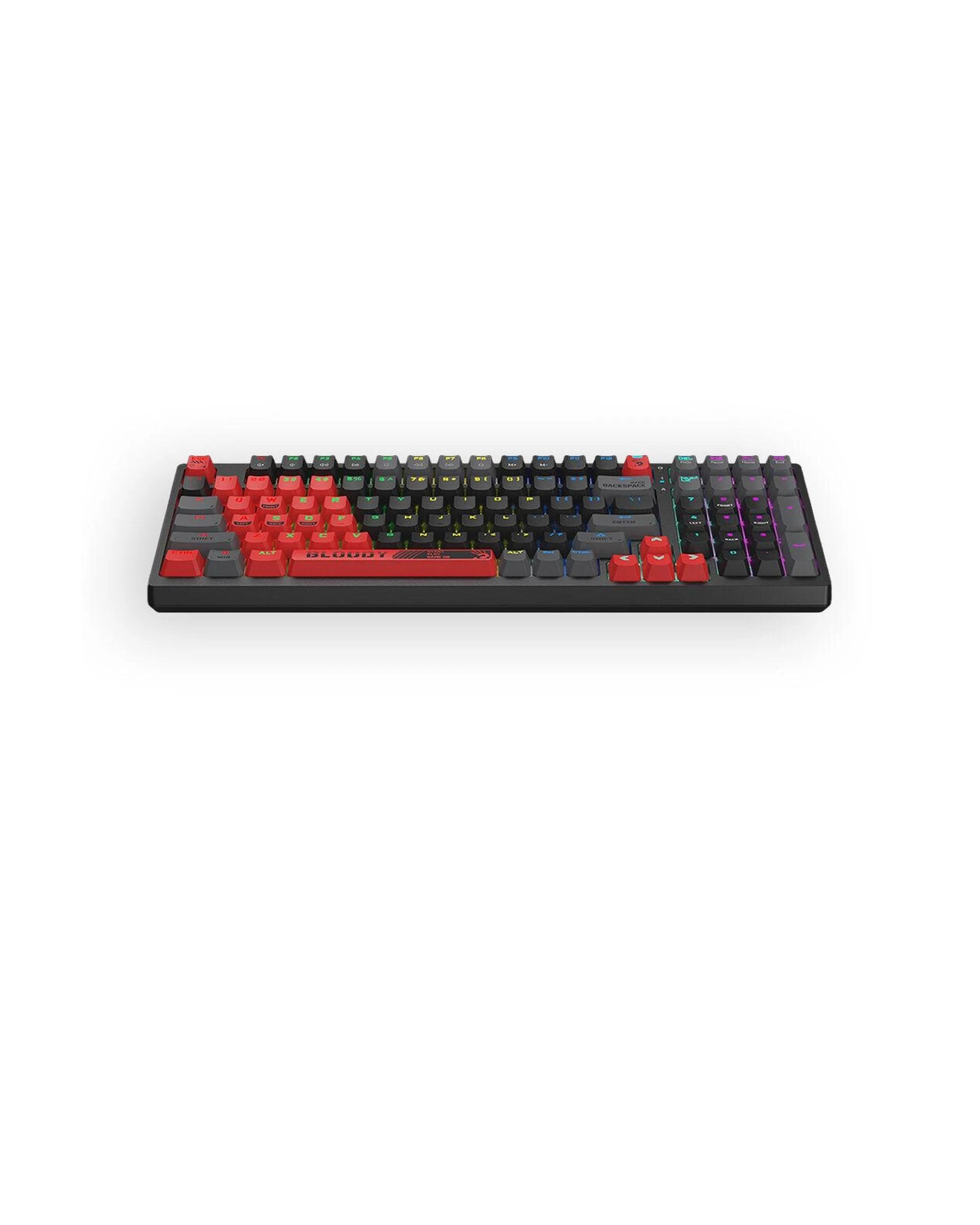 3 Bloody S98 BLMS Sports Red 80% HotSwappable Quiet Typing Gaming Keyboard, 3 of 5