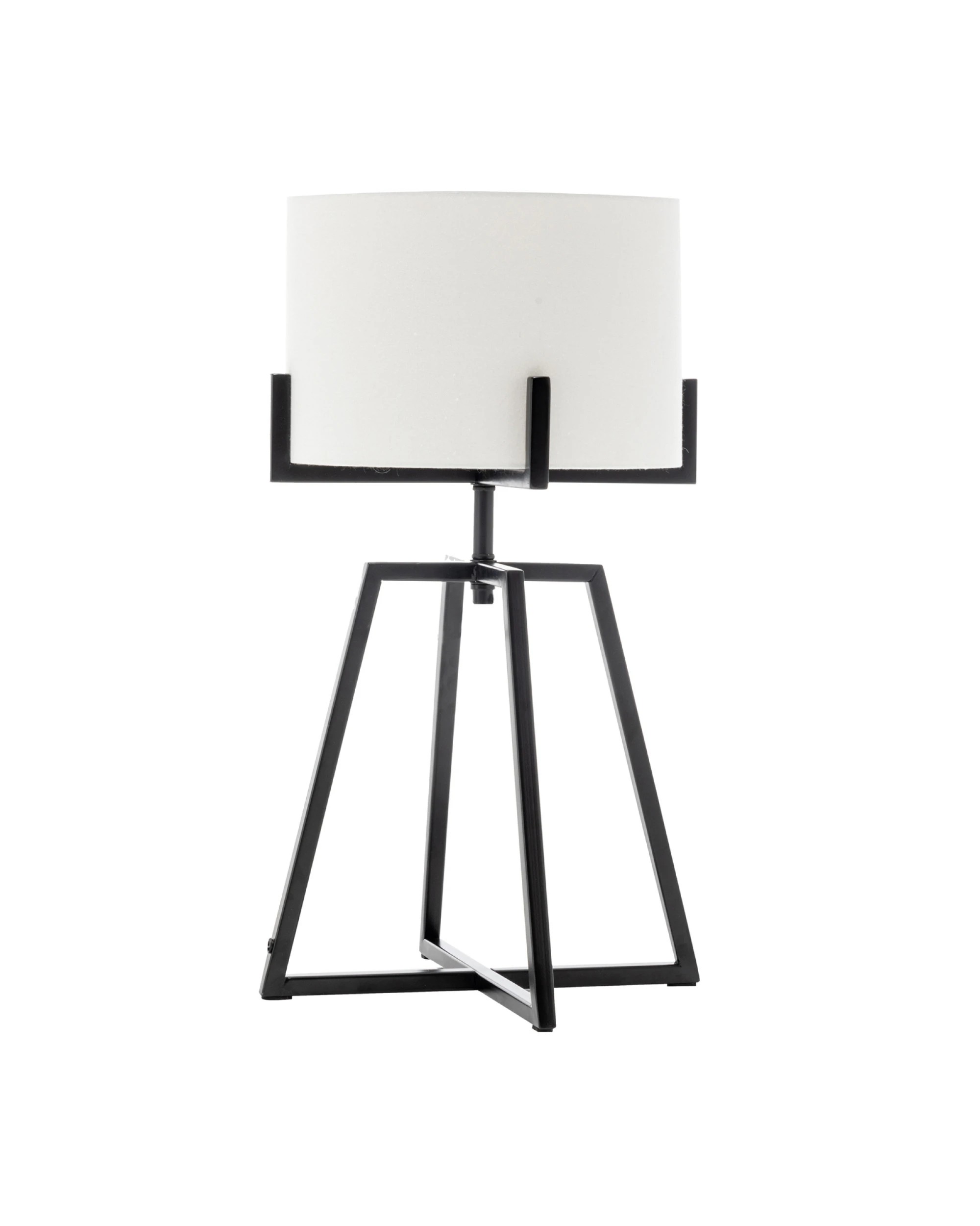 1 BR Home Dimmable Table Lamp with Linen Shade, 1 of 7