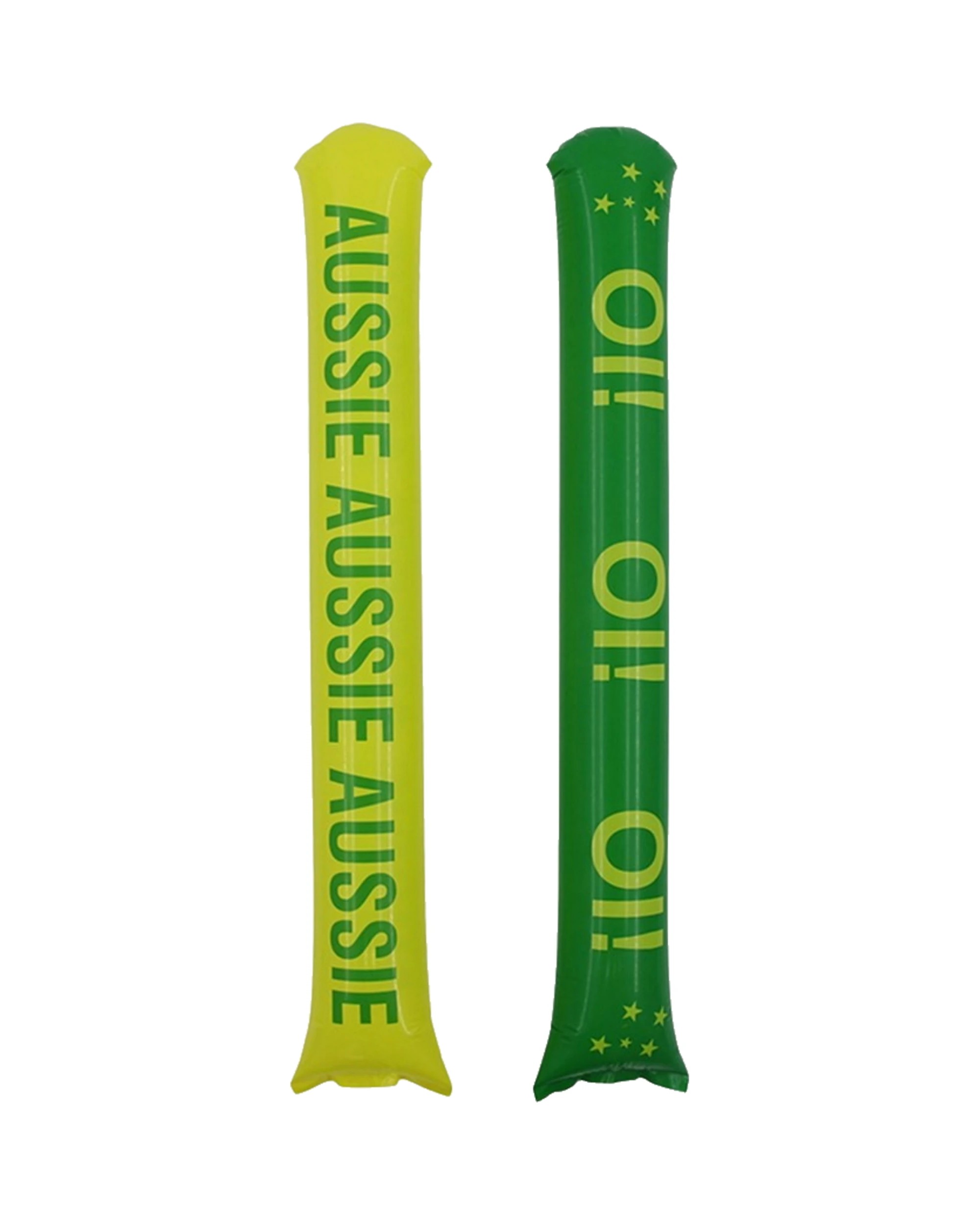 1 Party Planet Inflatable Aussie Cheer Sticks Pack of 2, 1 of 2