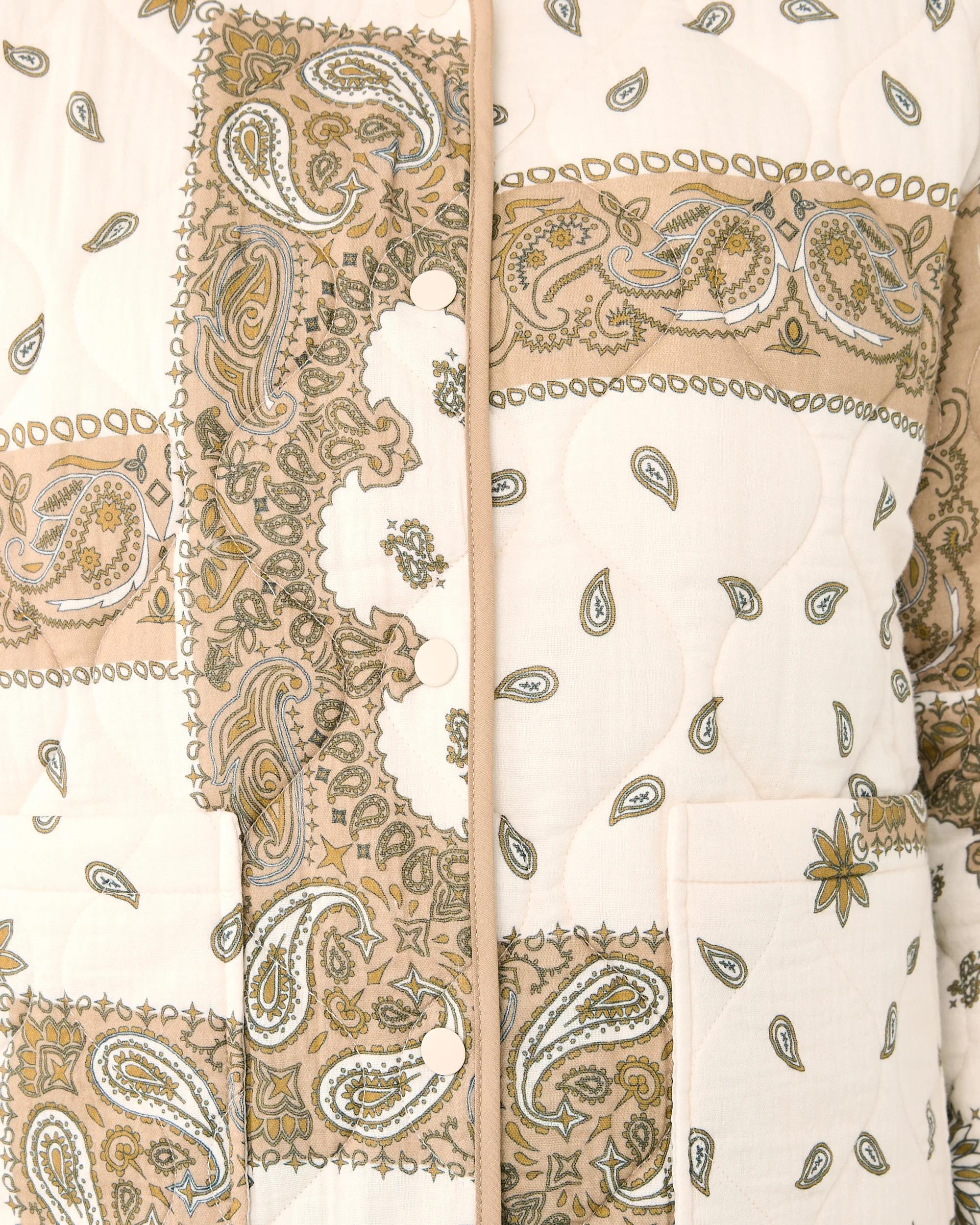 7 Printed Quilted Bomber Jacket Ecr Mt, 7 of 7