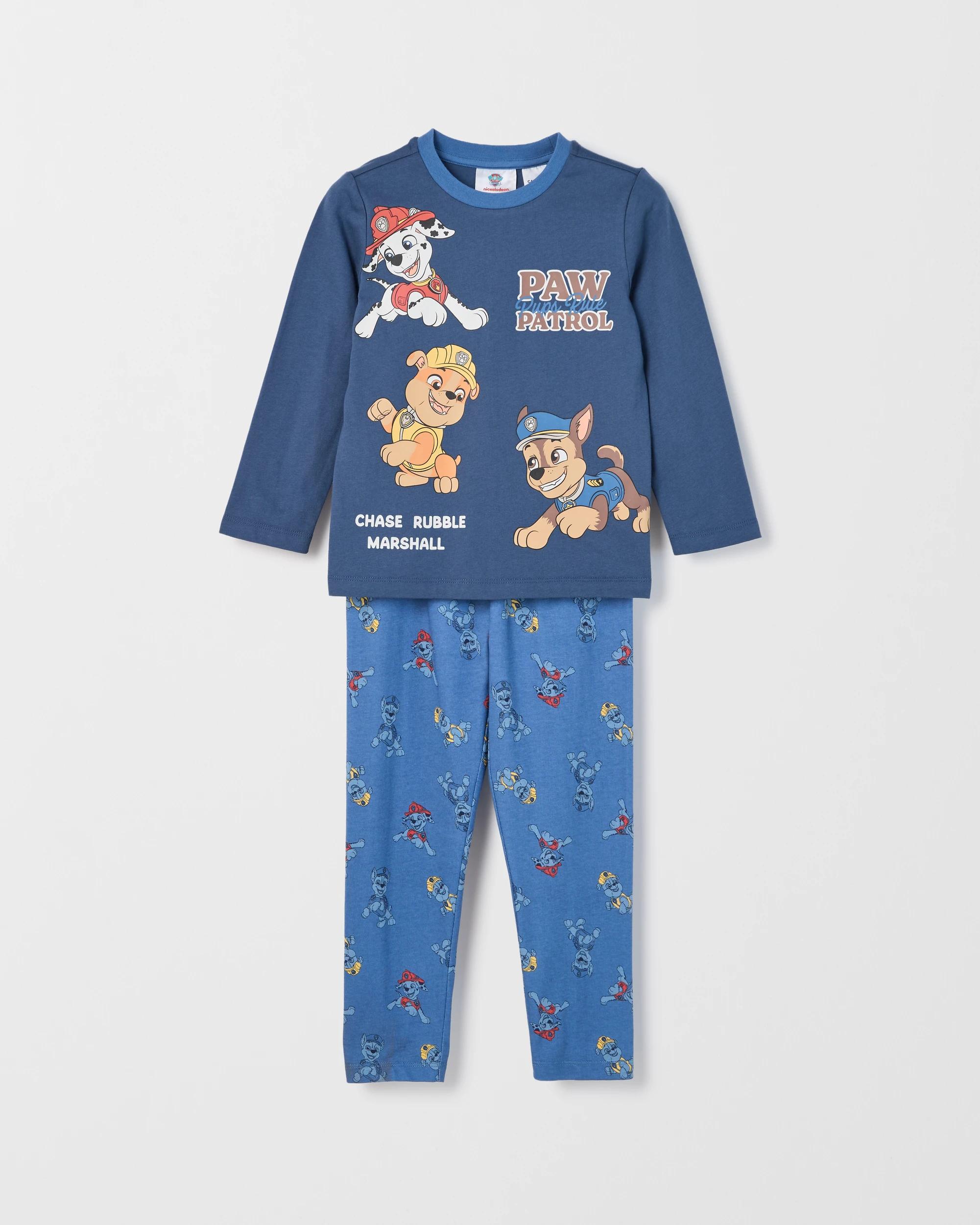 2 Paw Patrol Australian Cotton 2 Pack Younger Boys Knit Pyjama Set PAW PATROL, 2 of 6