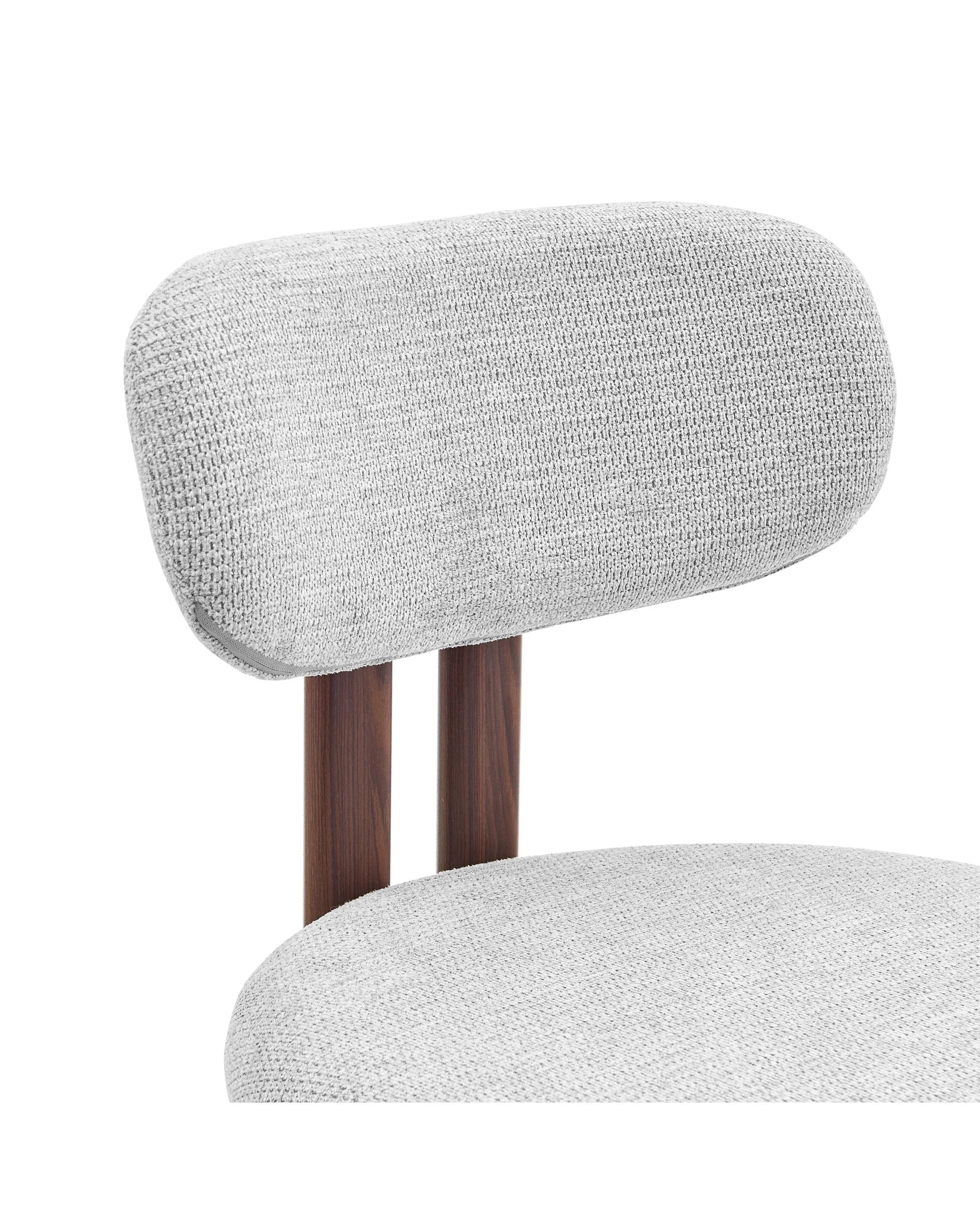 7 Kodu Hilda Dining Chairs Pair Set of Two - Grey, 7 of 10