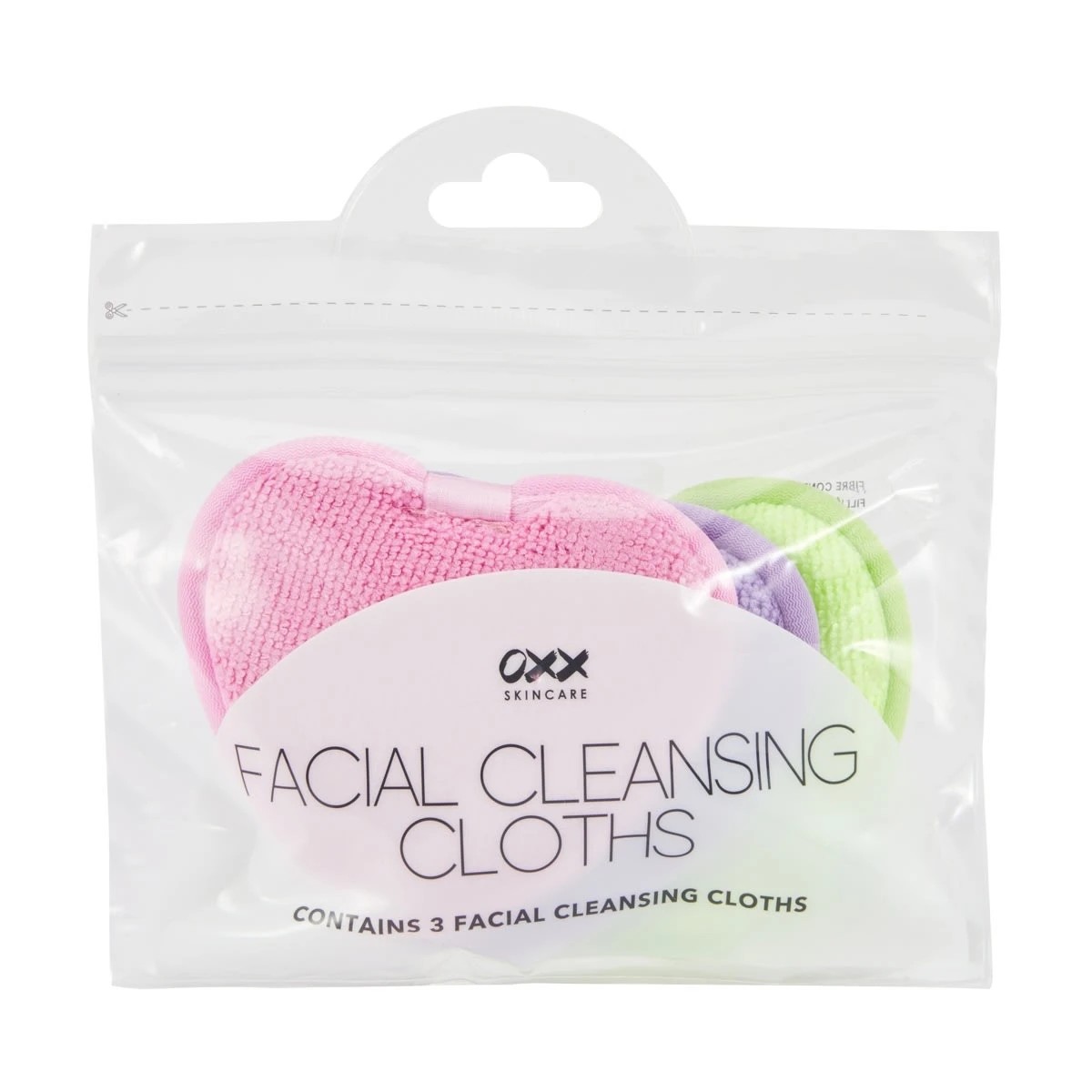 1 OXX Skincare 3 Pack Facial Cleansing Cloths, 1 of 4