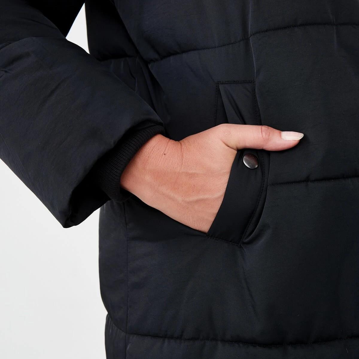 7 Hybrid Puffer Jacket Black, 7 of 8