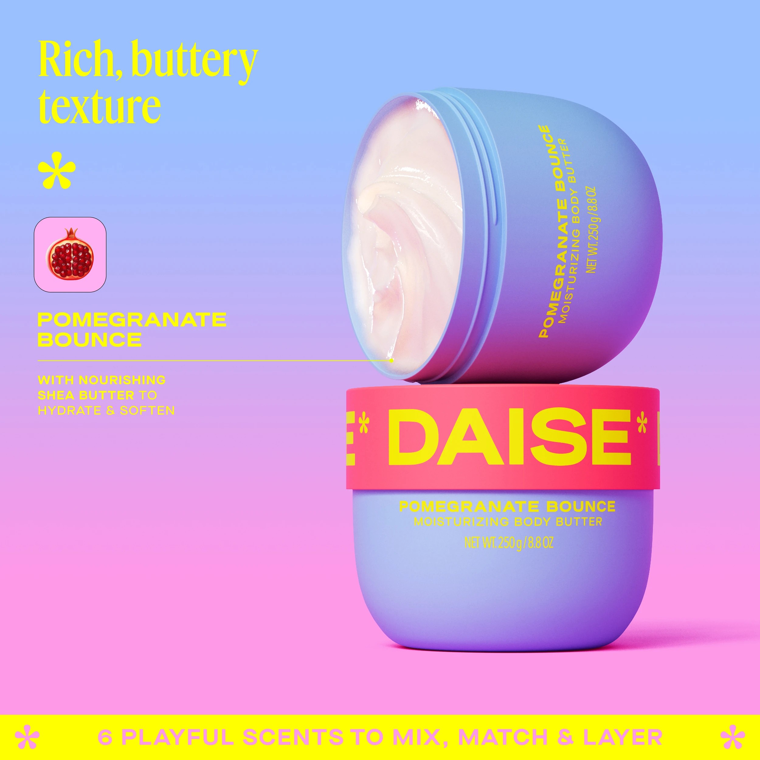 9 DAISE Moisturizing Body Butter 250g - Pomegranate Bounce, 9 of 10