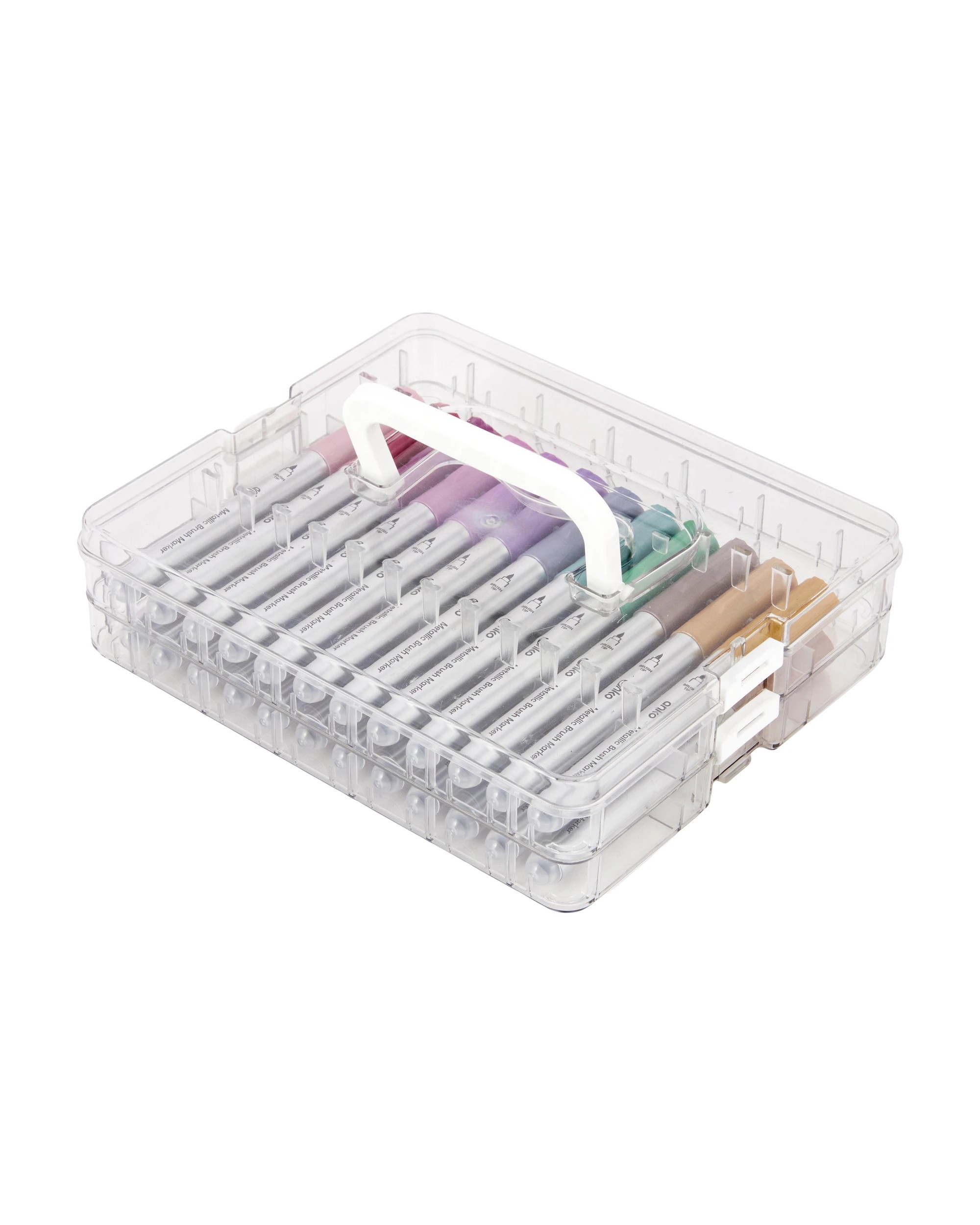 2 24 Pack Metallic Brush Markers, 2 of 9