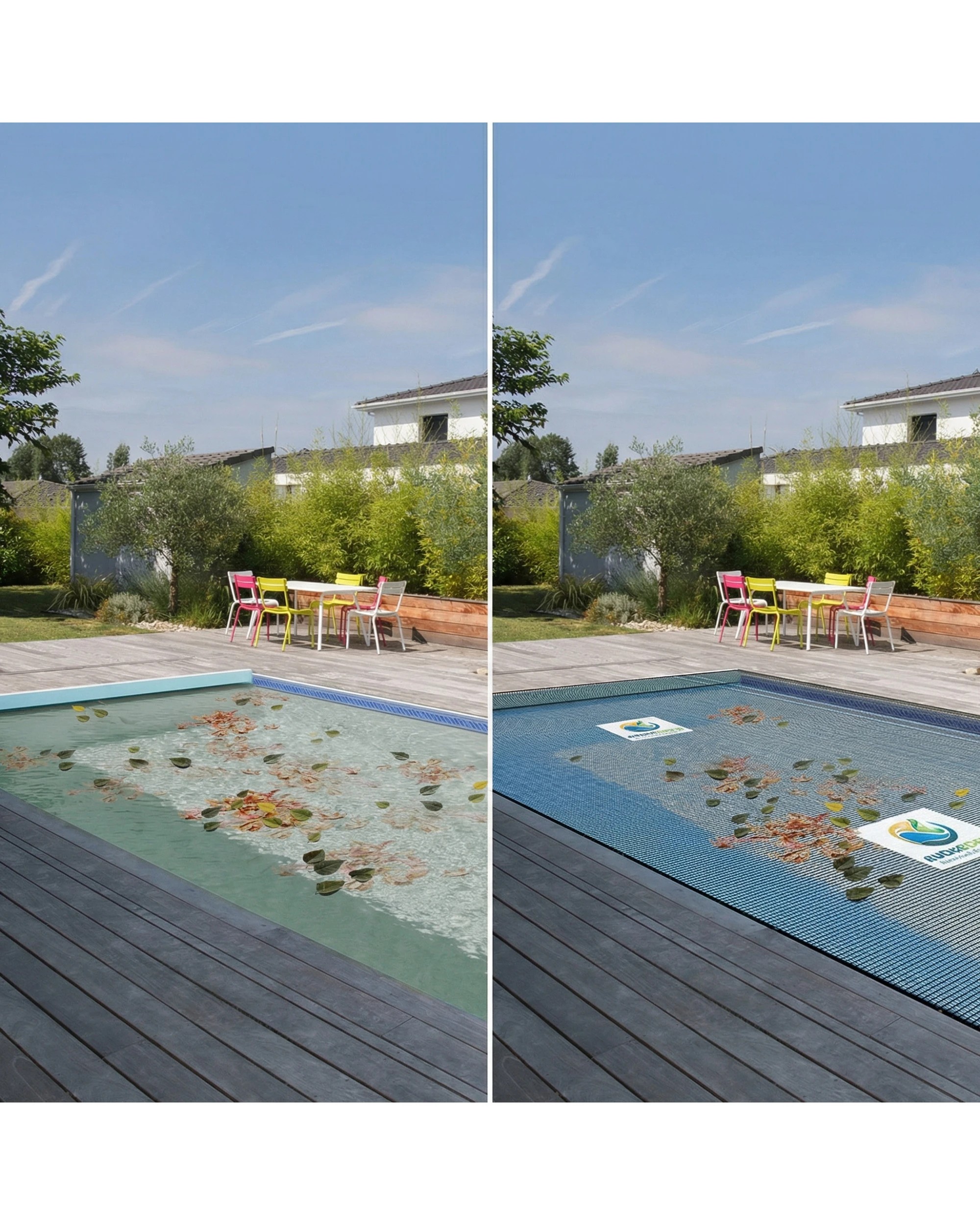 6 HydroActive UV-Resistant Pool Net 3 x 3m - Black, 6 of 6