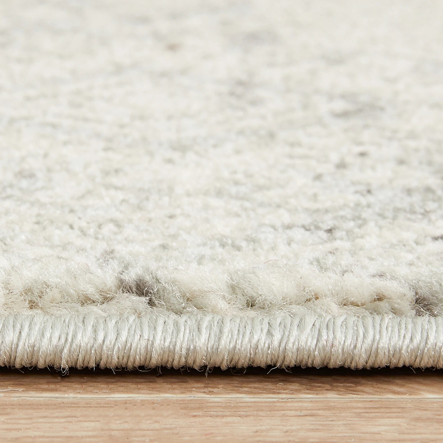 7 Common Ground Rugs Phantom 351 400x80cm - Large Runner Power Loomed Pet Friendly Rug - Silver, 7 of 9