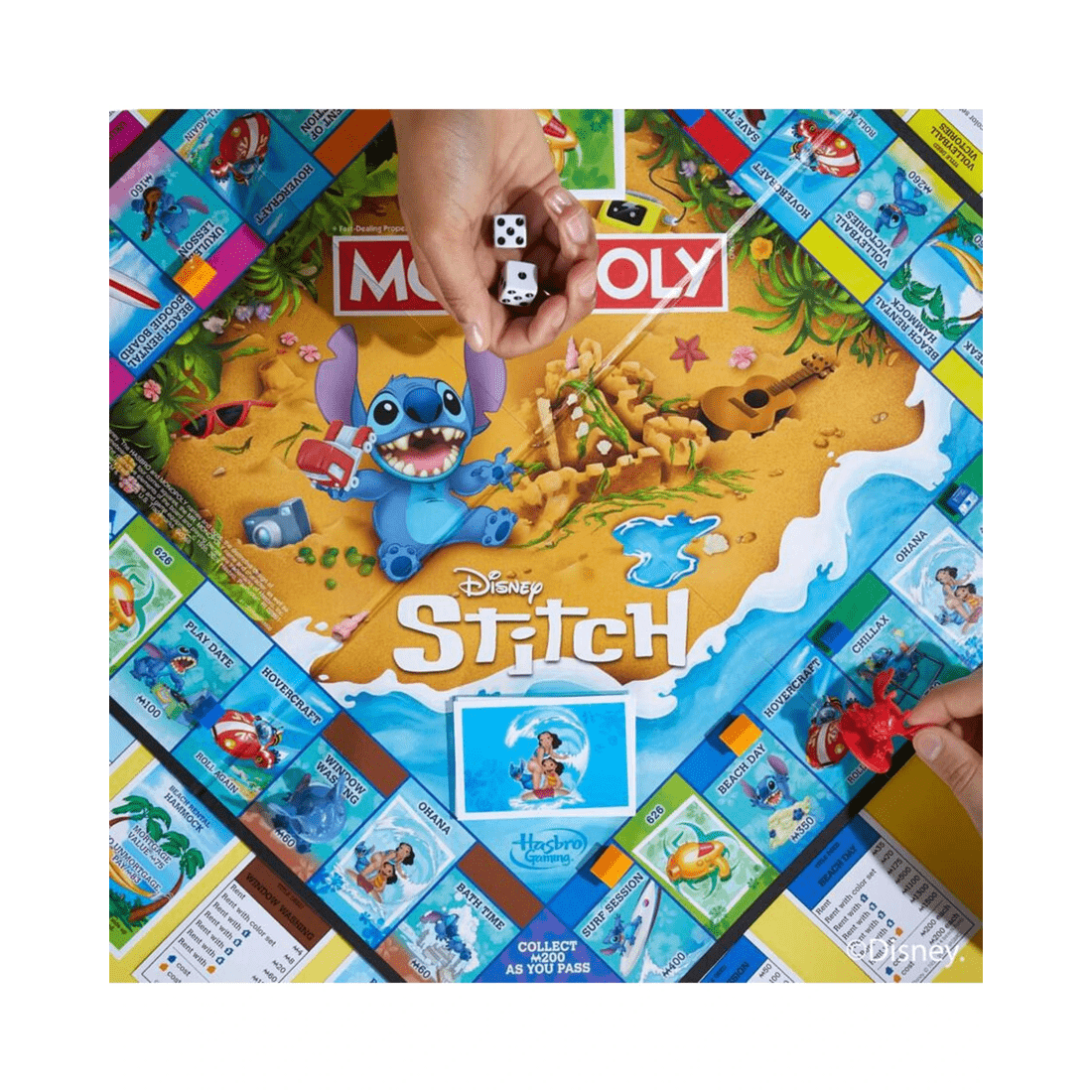 4 Hasbro Monopoly Disney Stitch Edition Board Game, 4 of 5