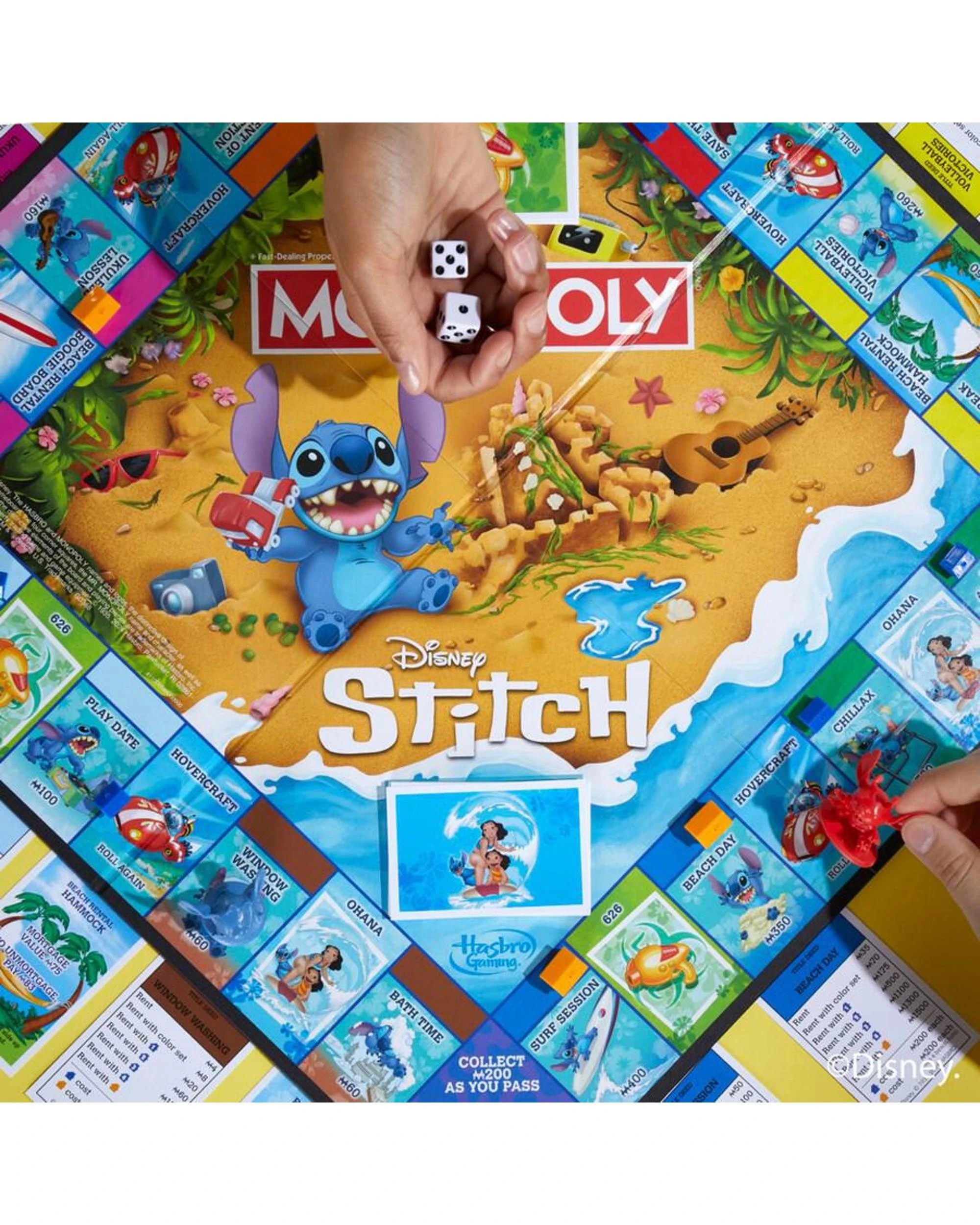 4 Monopoly Disney Stitch Edition Board Game, 4 of 5