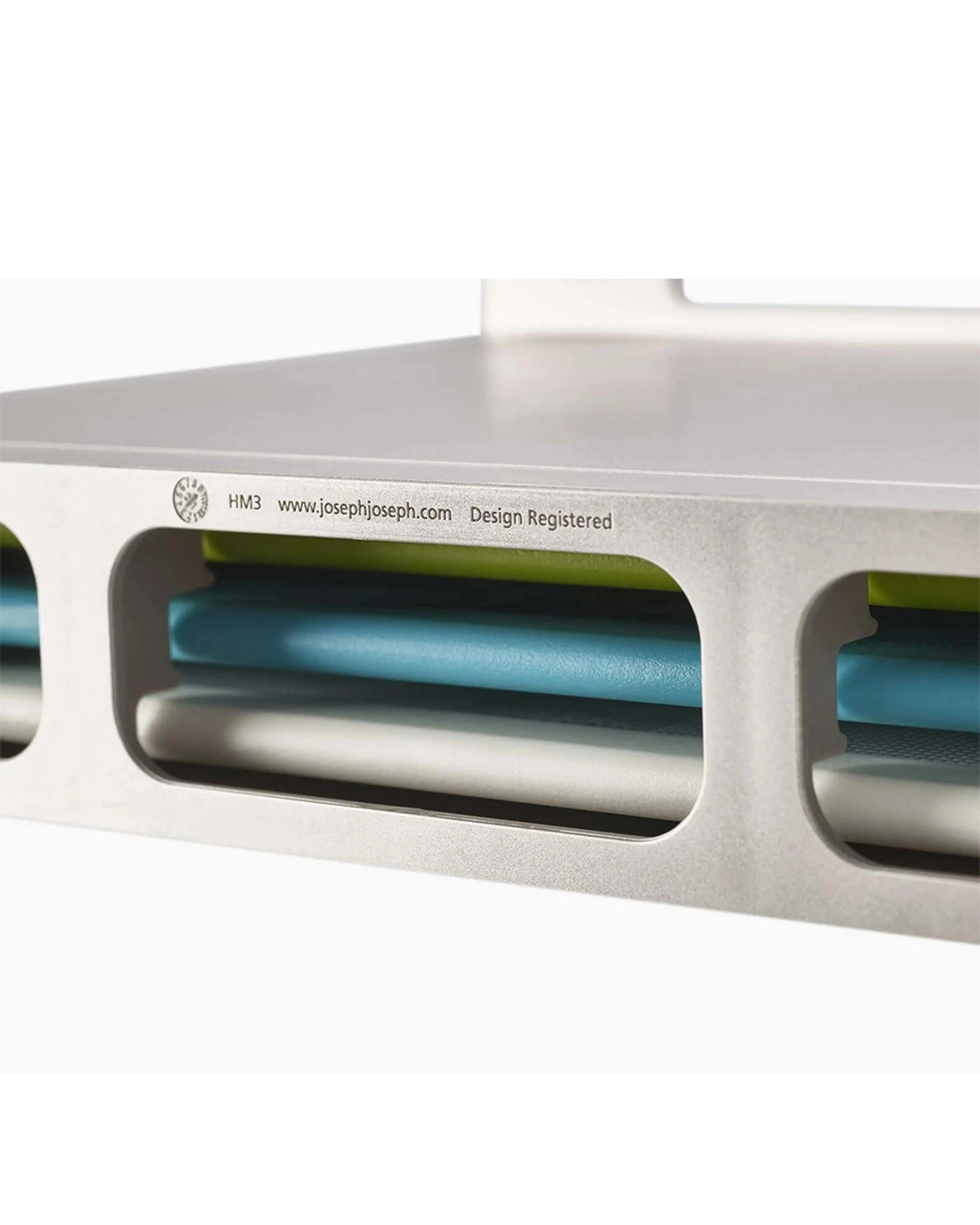 5 Joseph Joseph Folio 3 Piece Slim Under Shelf Chopping Board Set Multicolour 60199 - Silver, 5 of 6