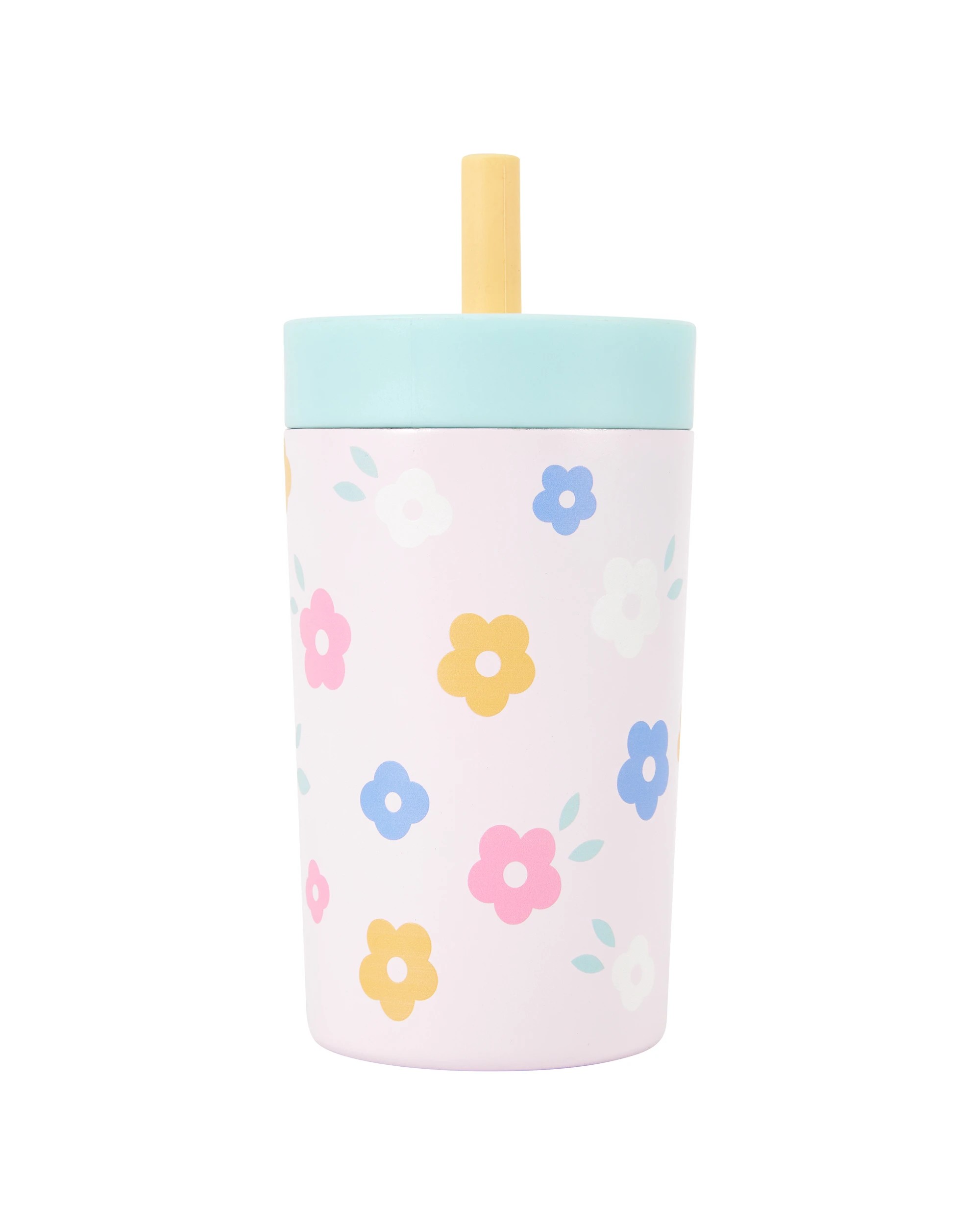 1 400ml Flower Stainless Steel Sipper, 1 of 6