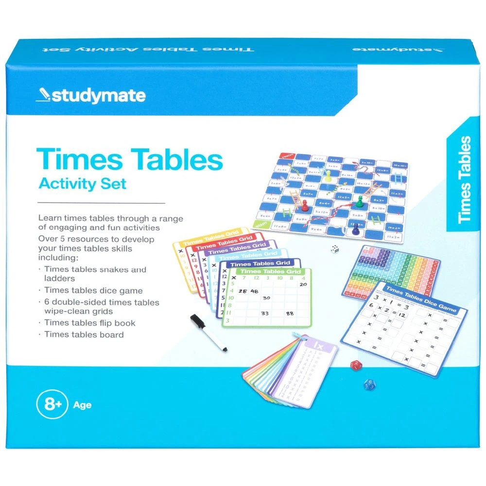 1 Studymate Times Tables Set, 1 of 4