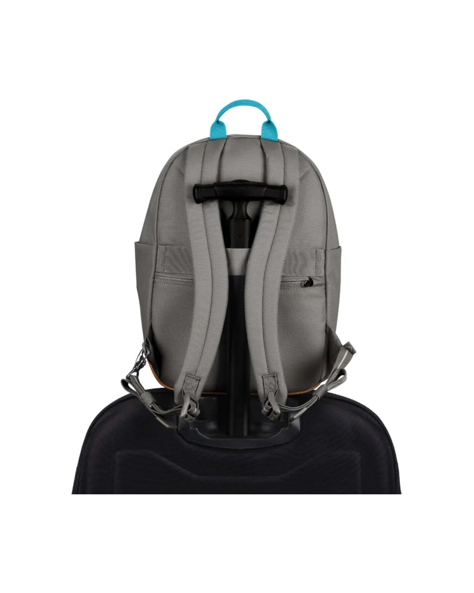 6 Pacsafe Go 15L Anti-Theft 13in Laptop Backpack Insulated Leakproof Water Resistant 15L Stone - Grey, 6 of 8