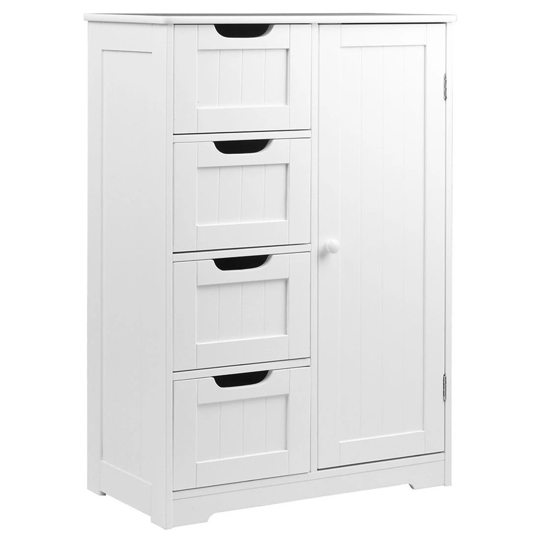 3 Artiss Bathroom Cabinet Storage Drawers Bathroom Organizer Moisture Resistant Slim Design Space Saving
 - white, 3 of 10
