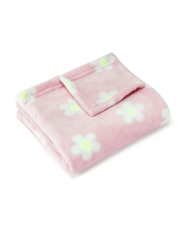 Coral Fleece Throw - D