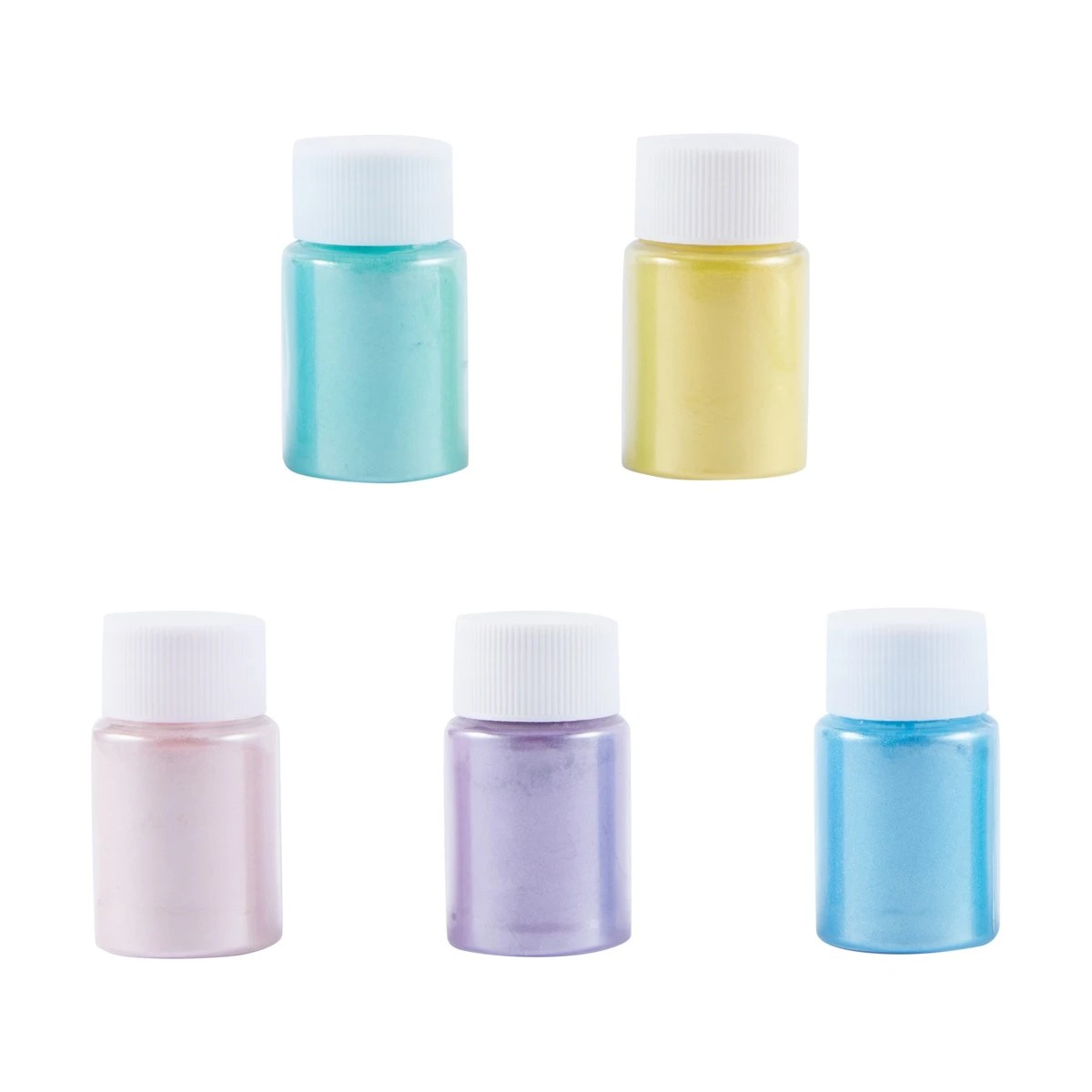 1 5 Pack Resin Mix-in Pigment Powder - Brights, 1 of 9