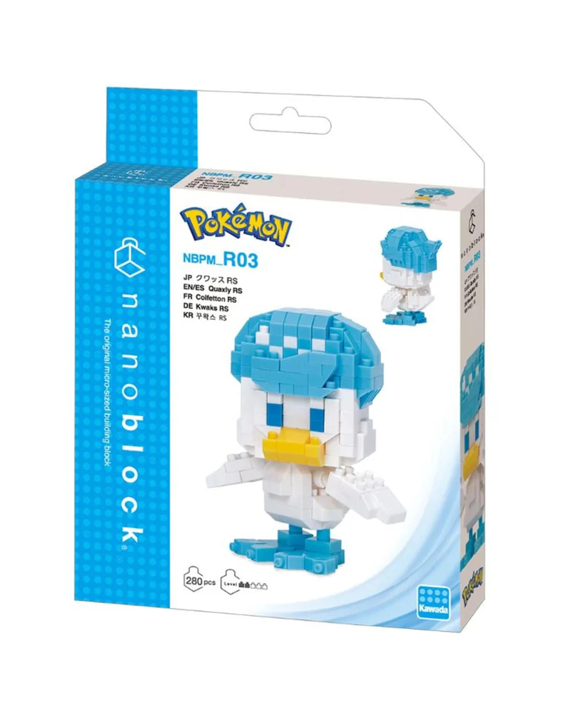 4 Nanoblock Pokemon Quaxly RS, 4 of 5