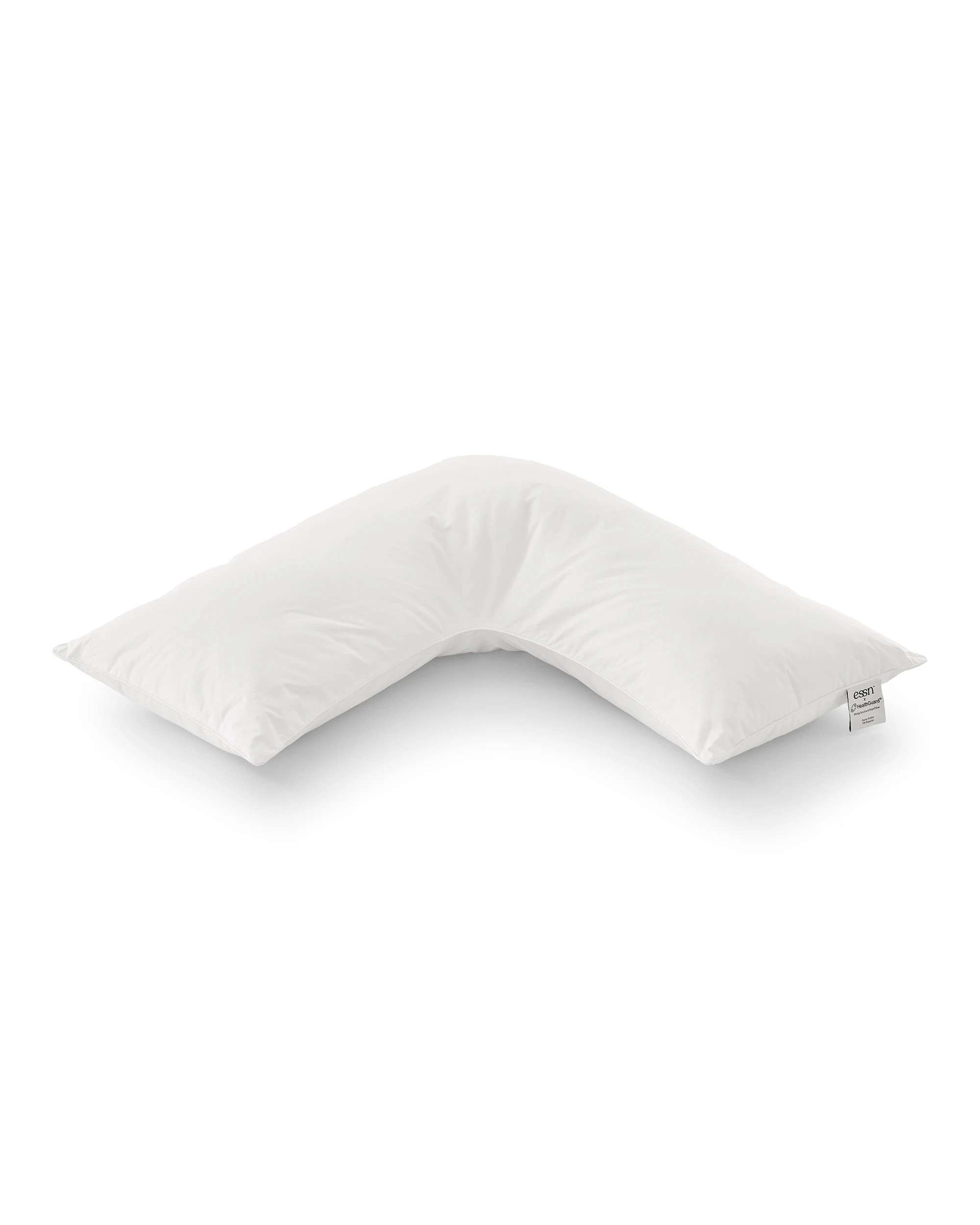 5 ESSN Healthguard Allergy Sensitive V Shape Pillow - White, 5 of 7