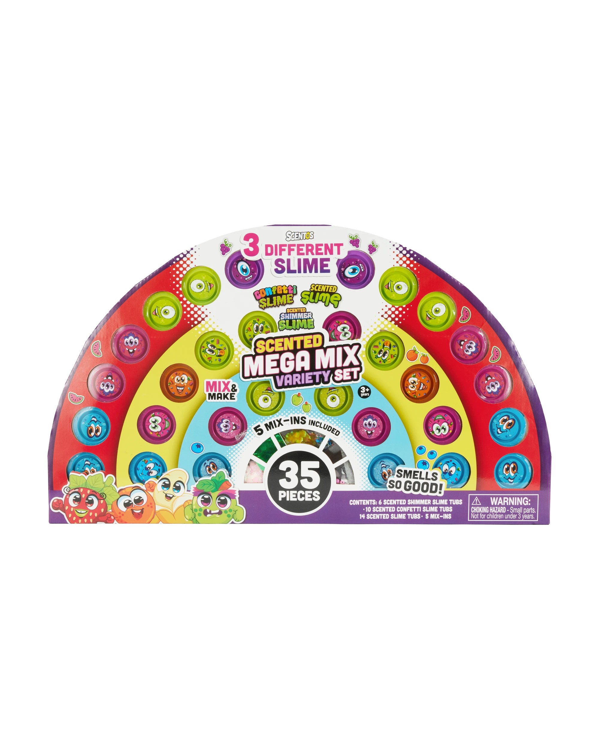 1 35 Pack Scentos Scented Slime Mega Mix Variety Pack., 1 of 3