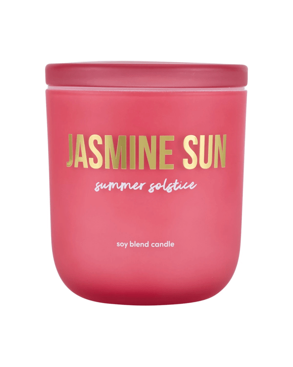 Jasmine Sun Summer Solstice Soy Blend Candle