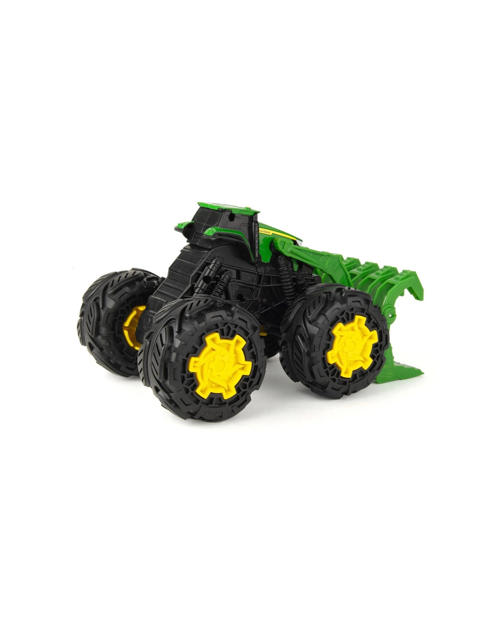 4 John Deere Monster Treads Rev Up Tractor Kids Toy With Sounds And Super Bouncy Tyres - Multi, 4 of 6