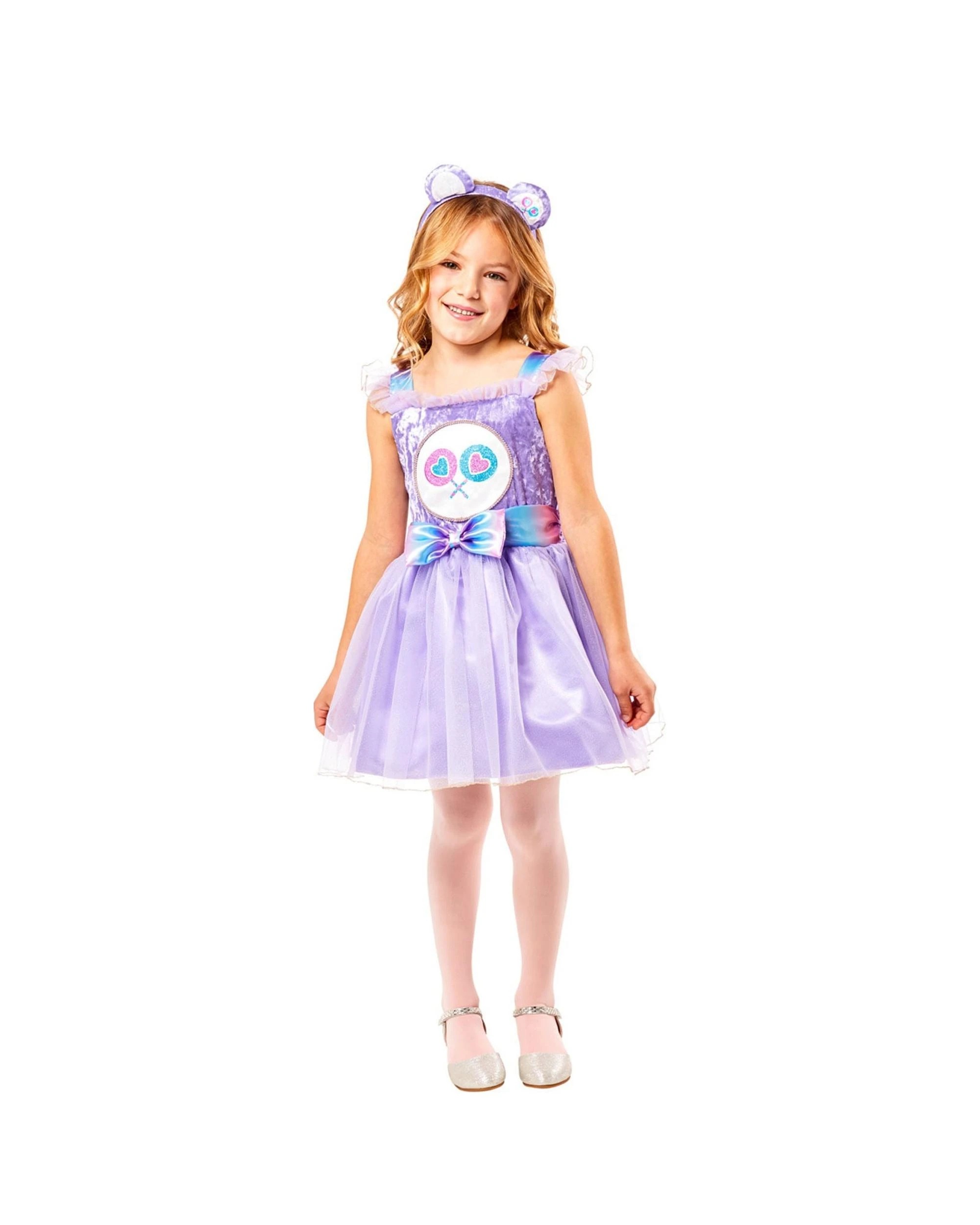 1 Care Bears Share Bear Tutu Costume Size 5-7 Years, 1 of 4