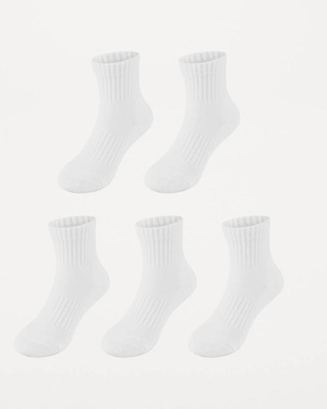 5 Pack Ultimate School Quarter Crew S